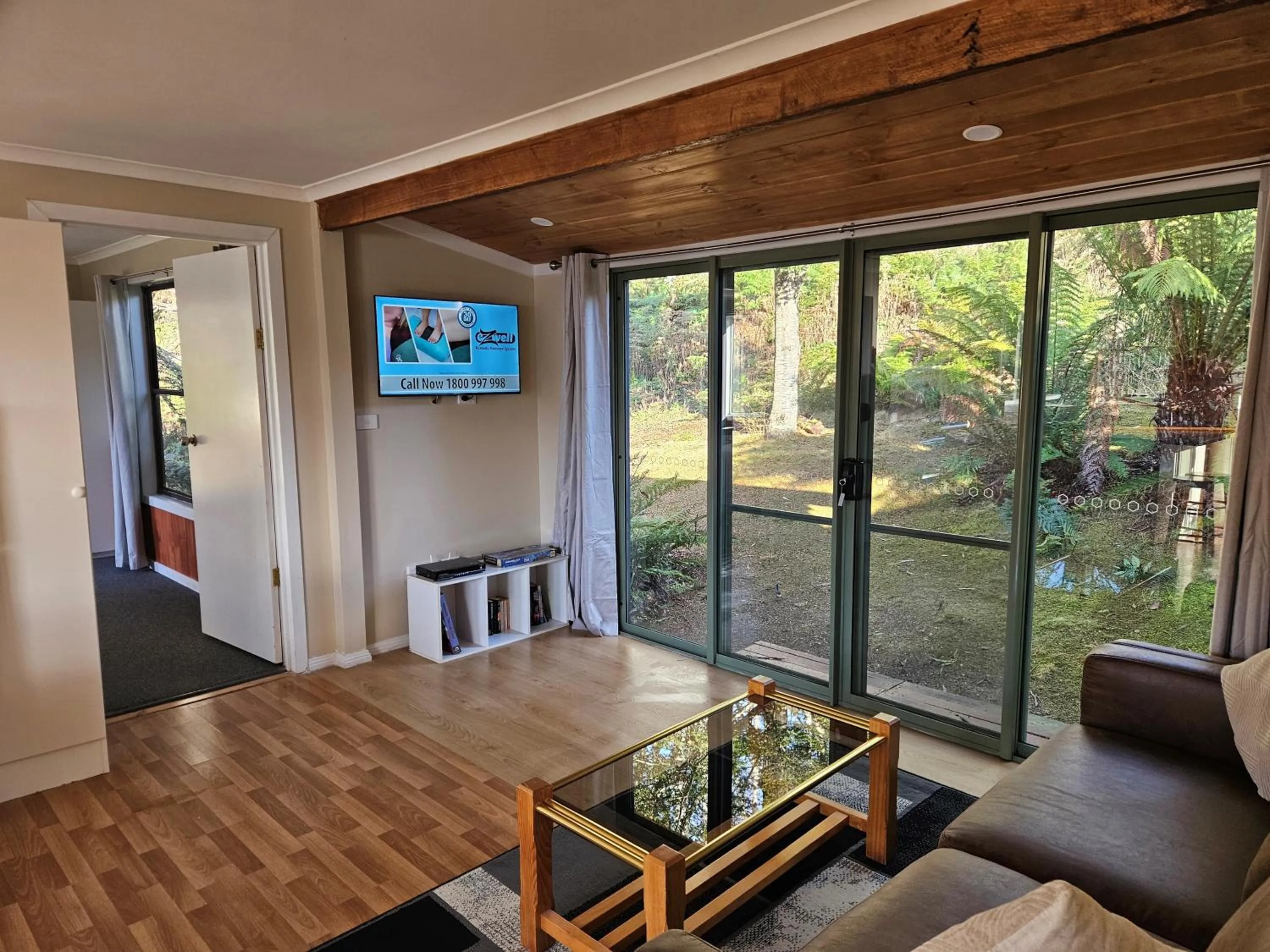 Living room in Cradle Alpine Retreat