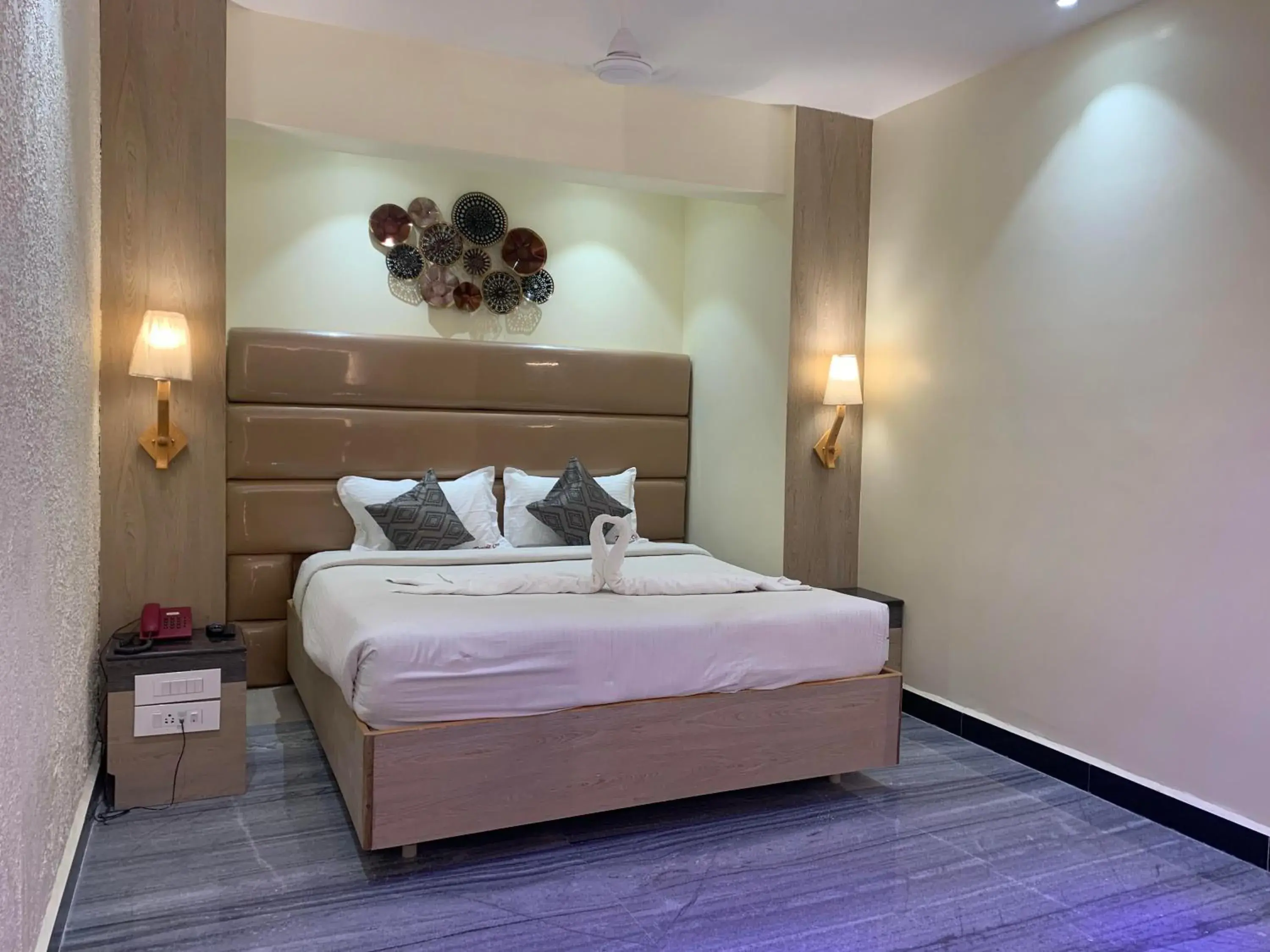 Bed in Hotel Temple City Bed in Hotel Temple City