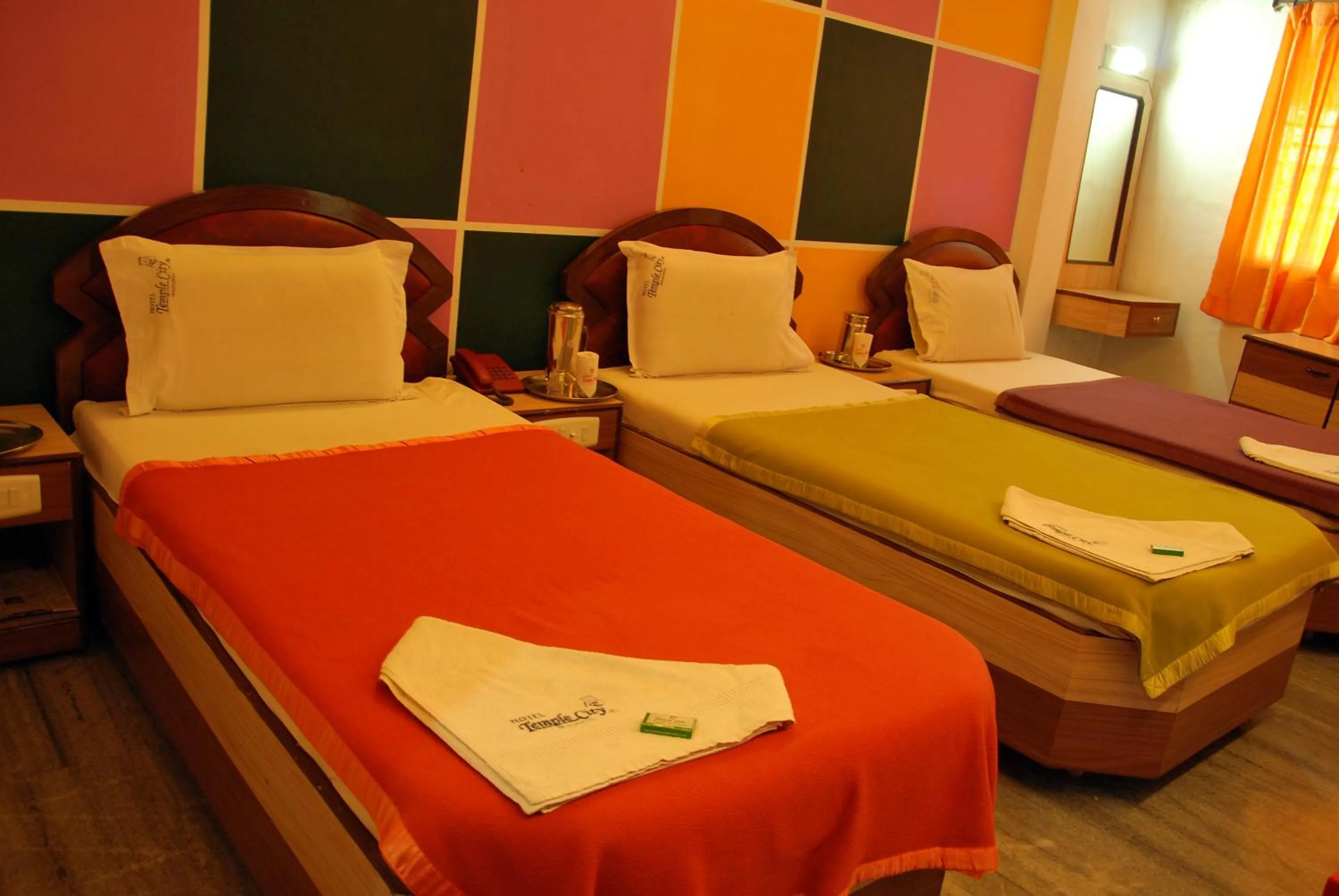 Bedroom in Hotel Temple City