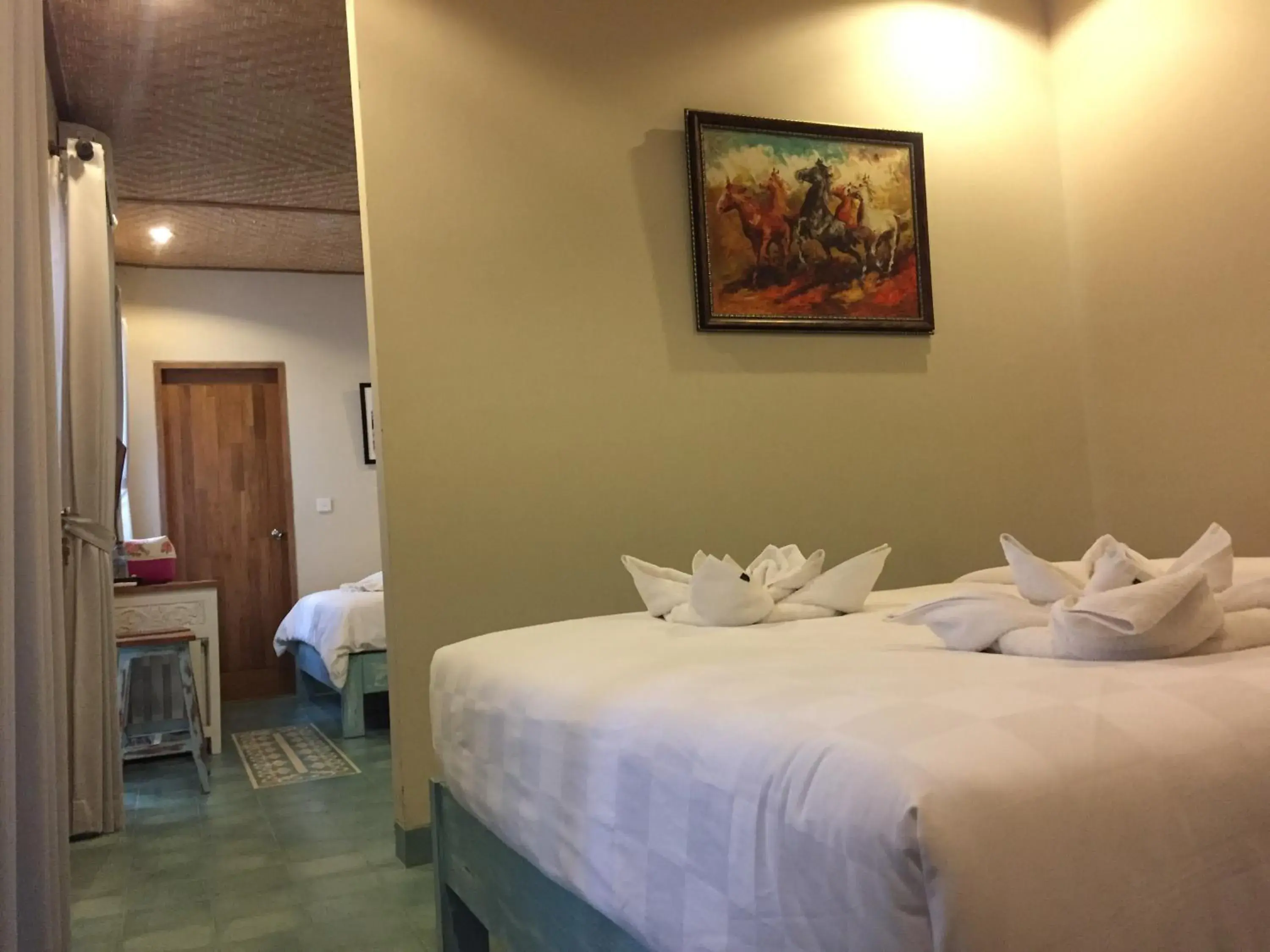 Large Twin Room in Jukung Dua Guest House Large Twin Room in Jukung Dua Guest House