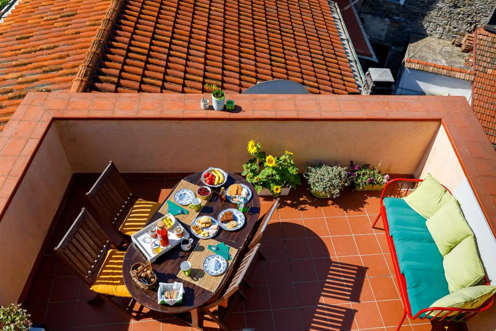 Balcony/Terrace in Arvé Castelbianco - B&B e Appartamento