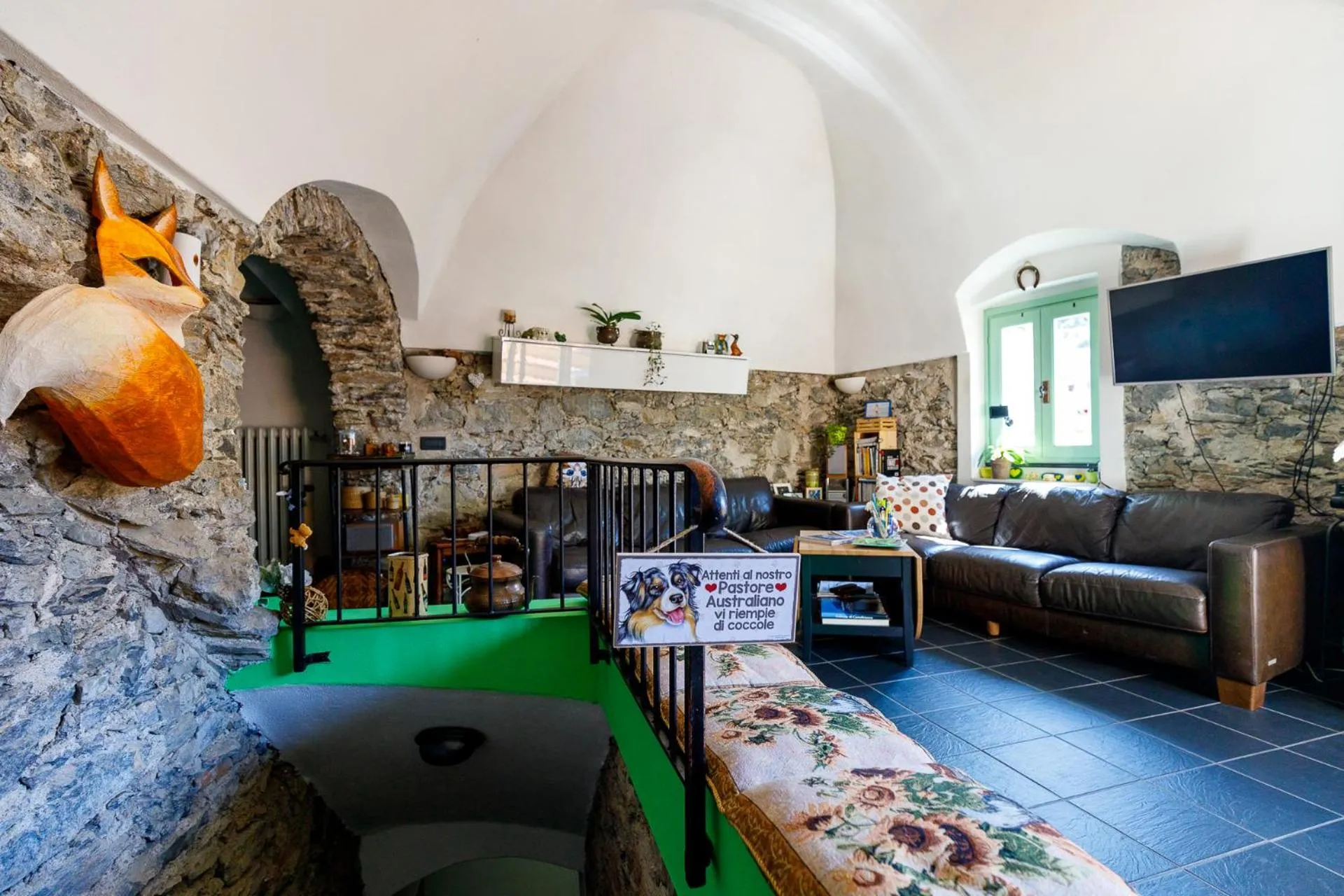 Living room in Arvé Castelbianco - B&B e Appartamento