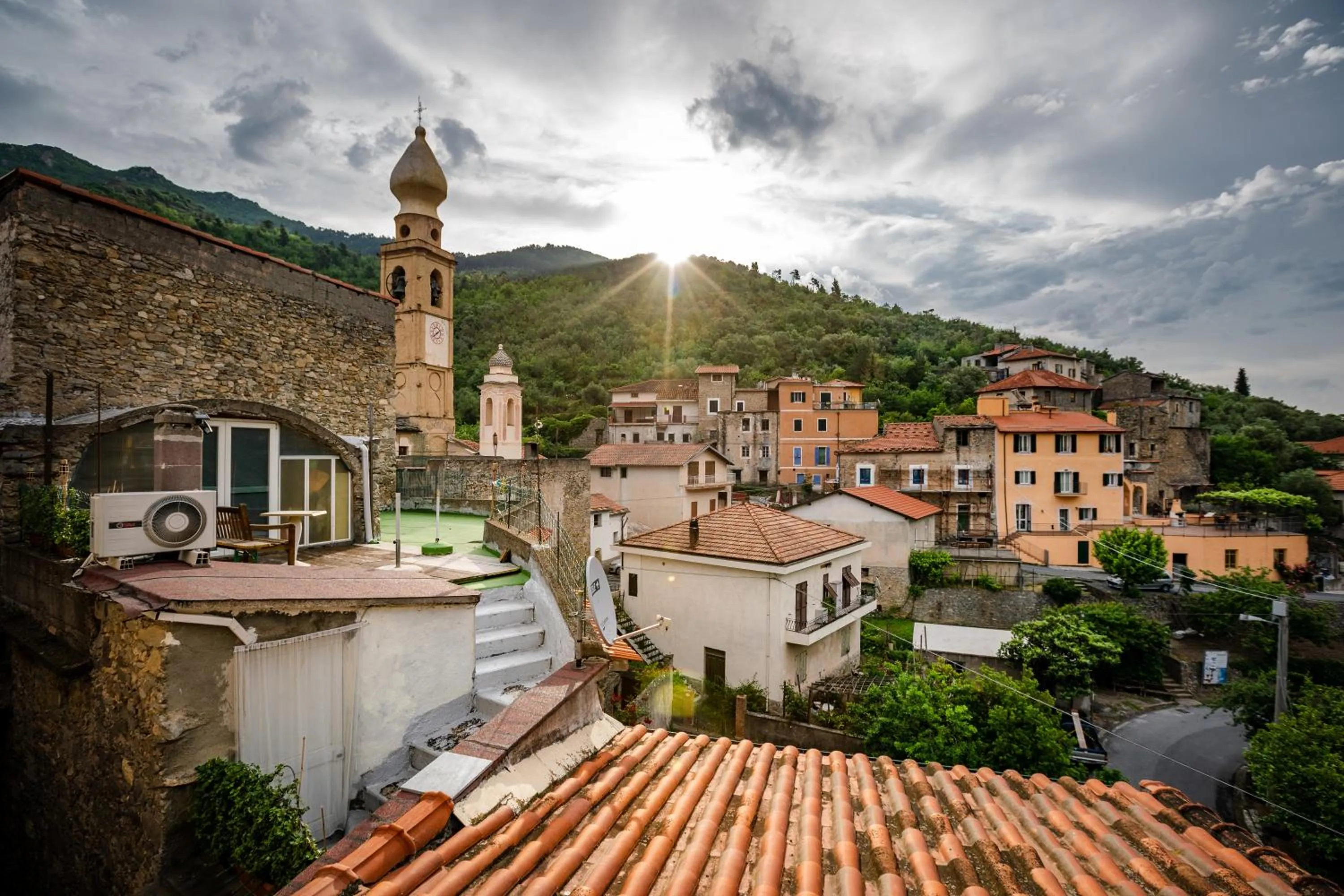 Balcony/Terrace in Arvé Castelbianco - B&B e Appartamento