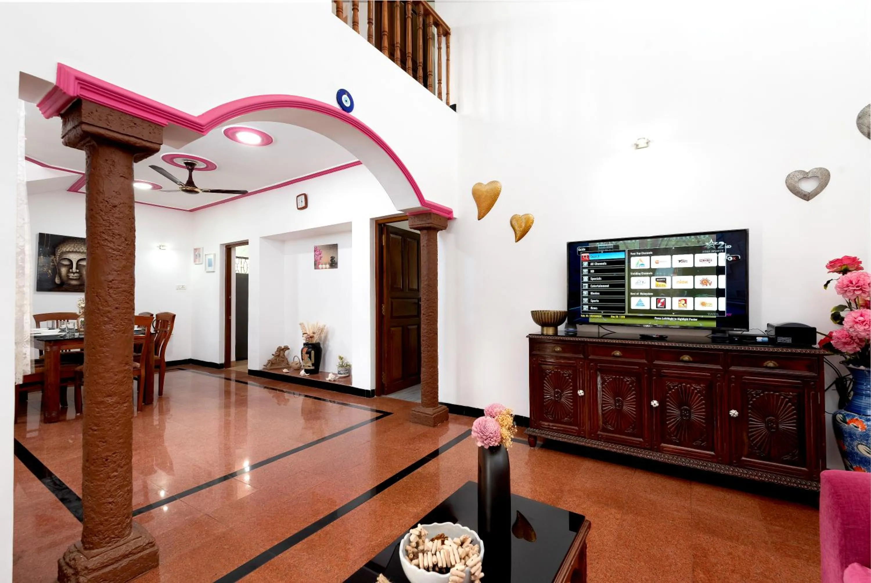 Living room in Villa Calangute Phase 4
