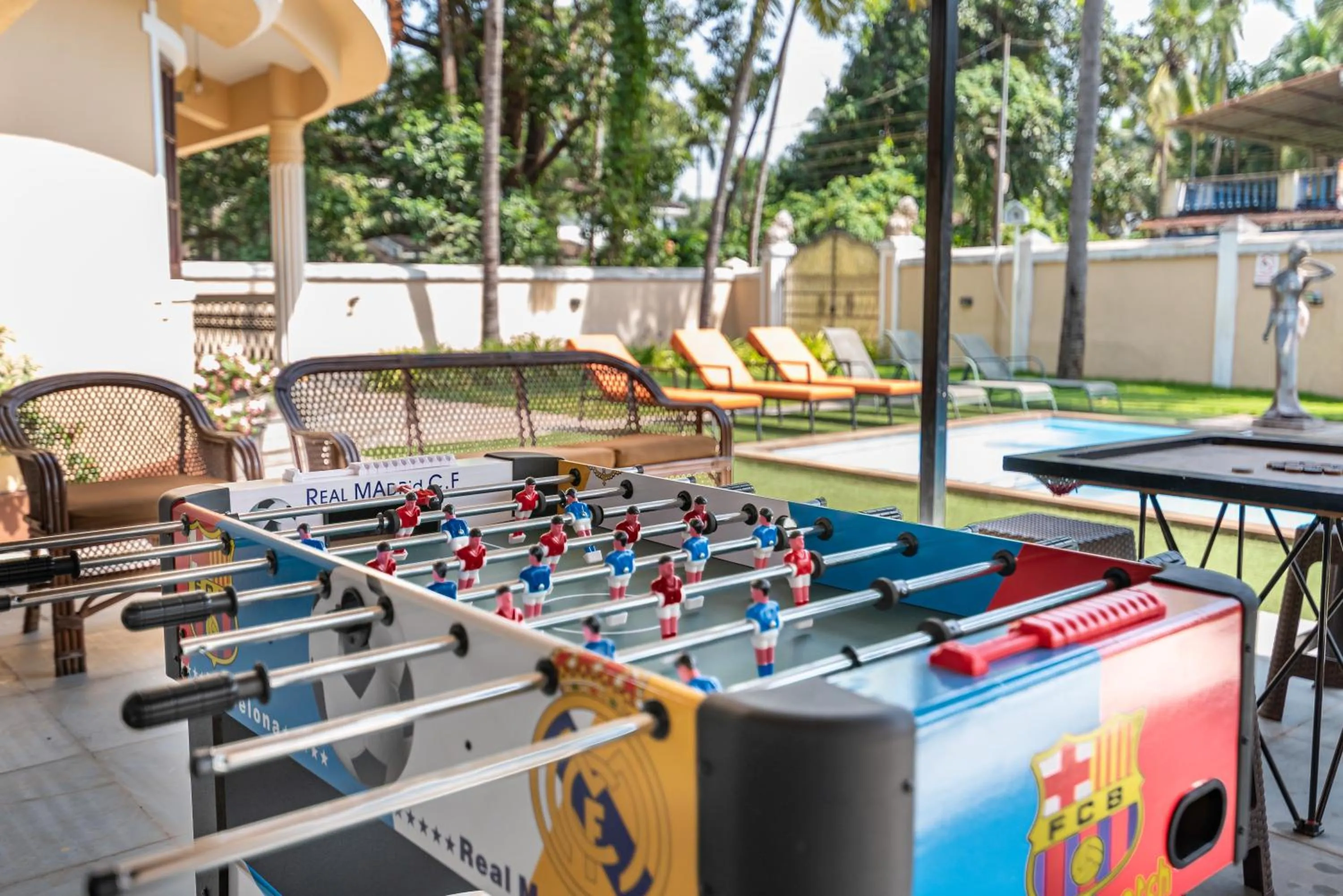 Evening entertainment in Villa Calangute Phase 4