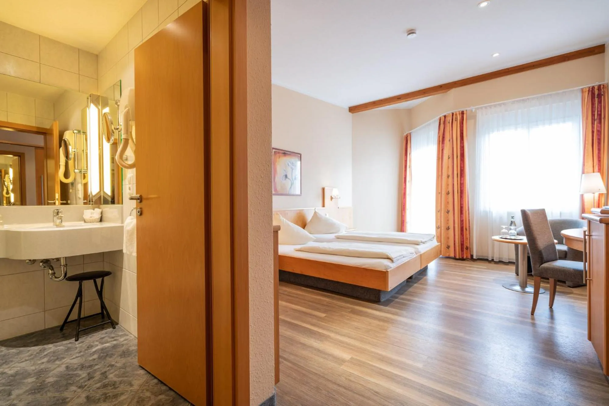 Bed in Hotel-Gasthaus Adler