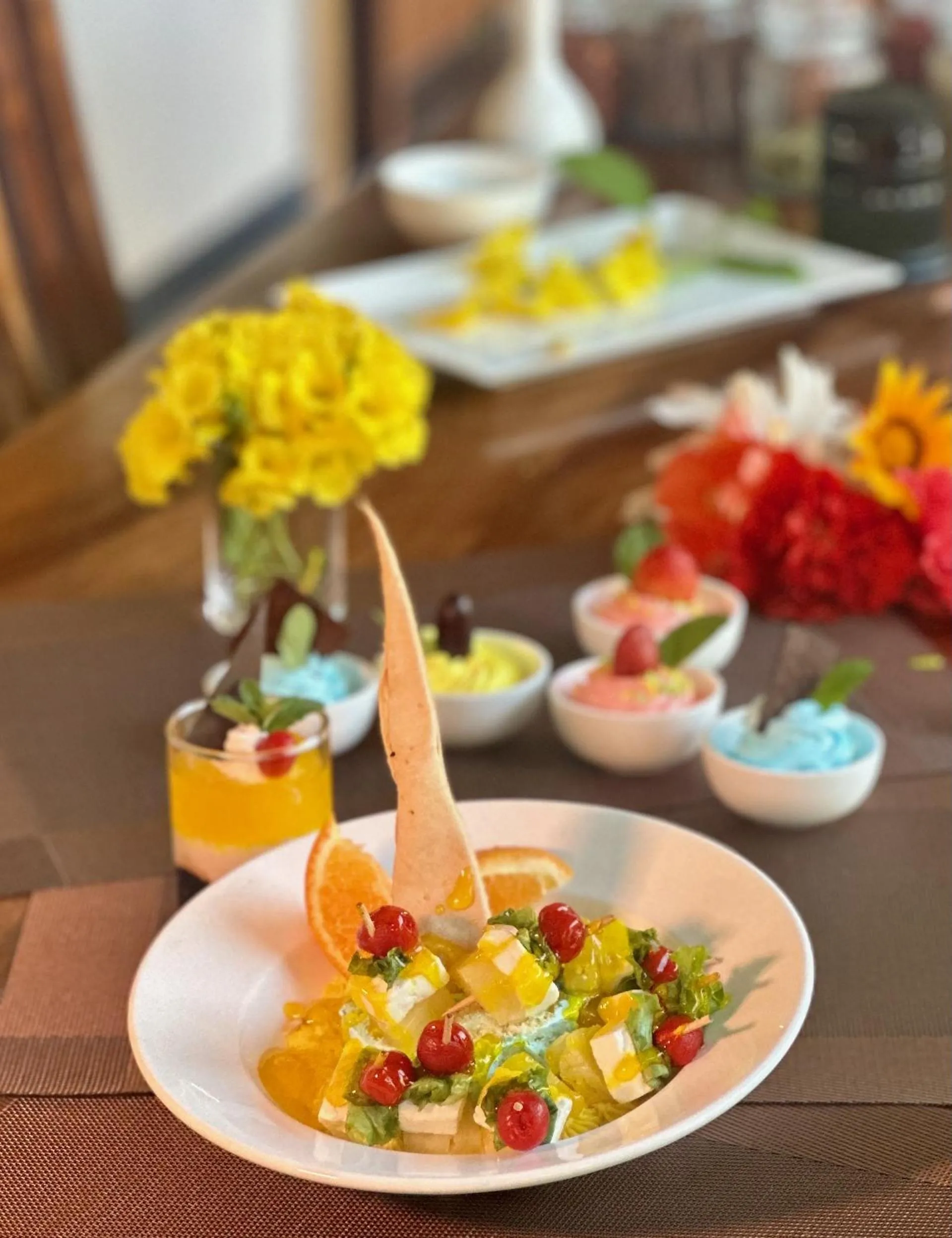Food close-up in Ranthambore Bagh Palace