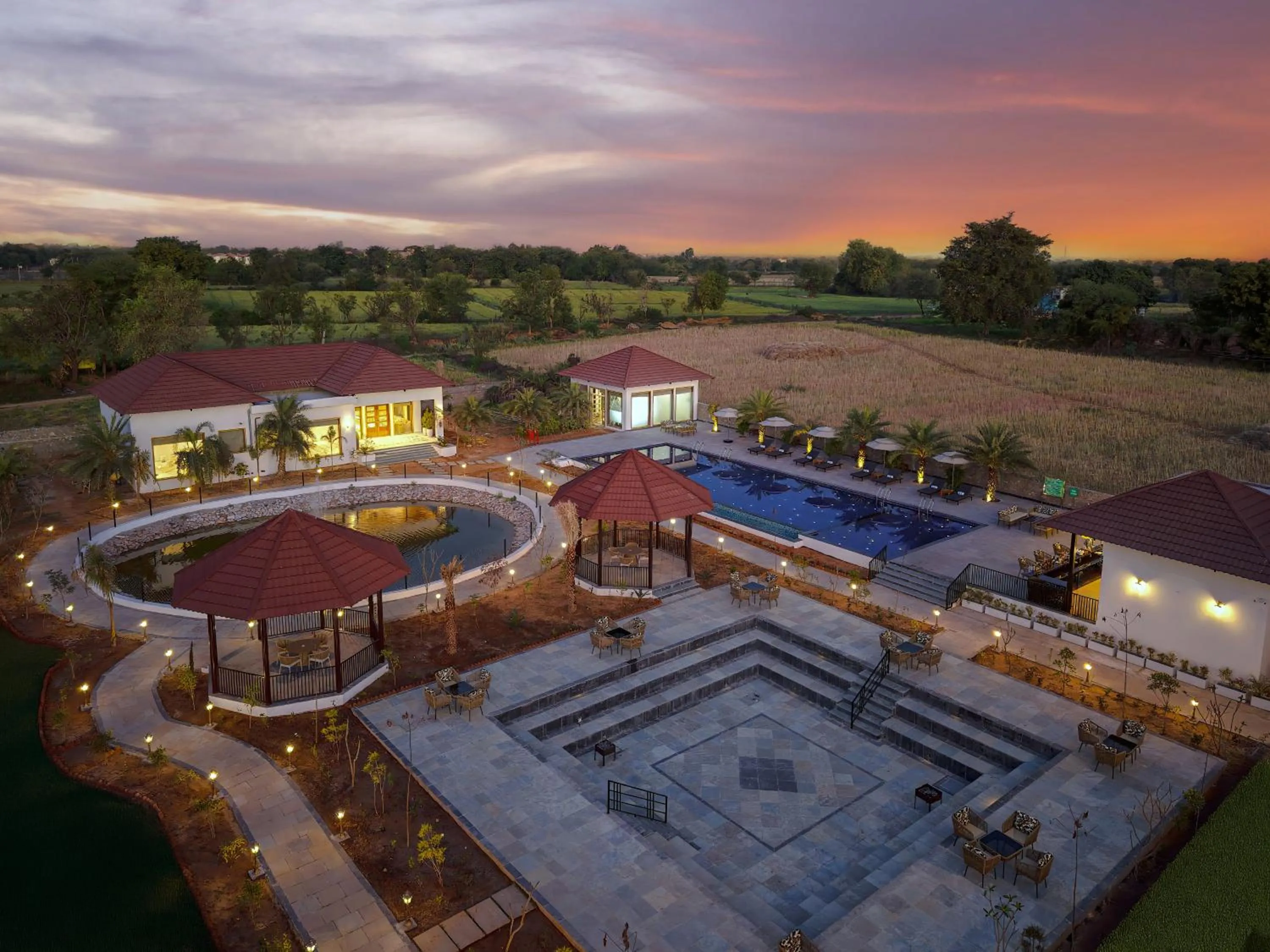 Property building in Ranthambore Bagh Palace