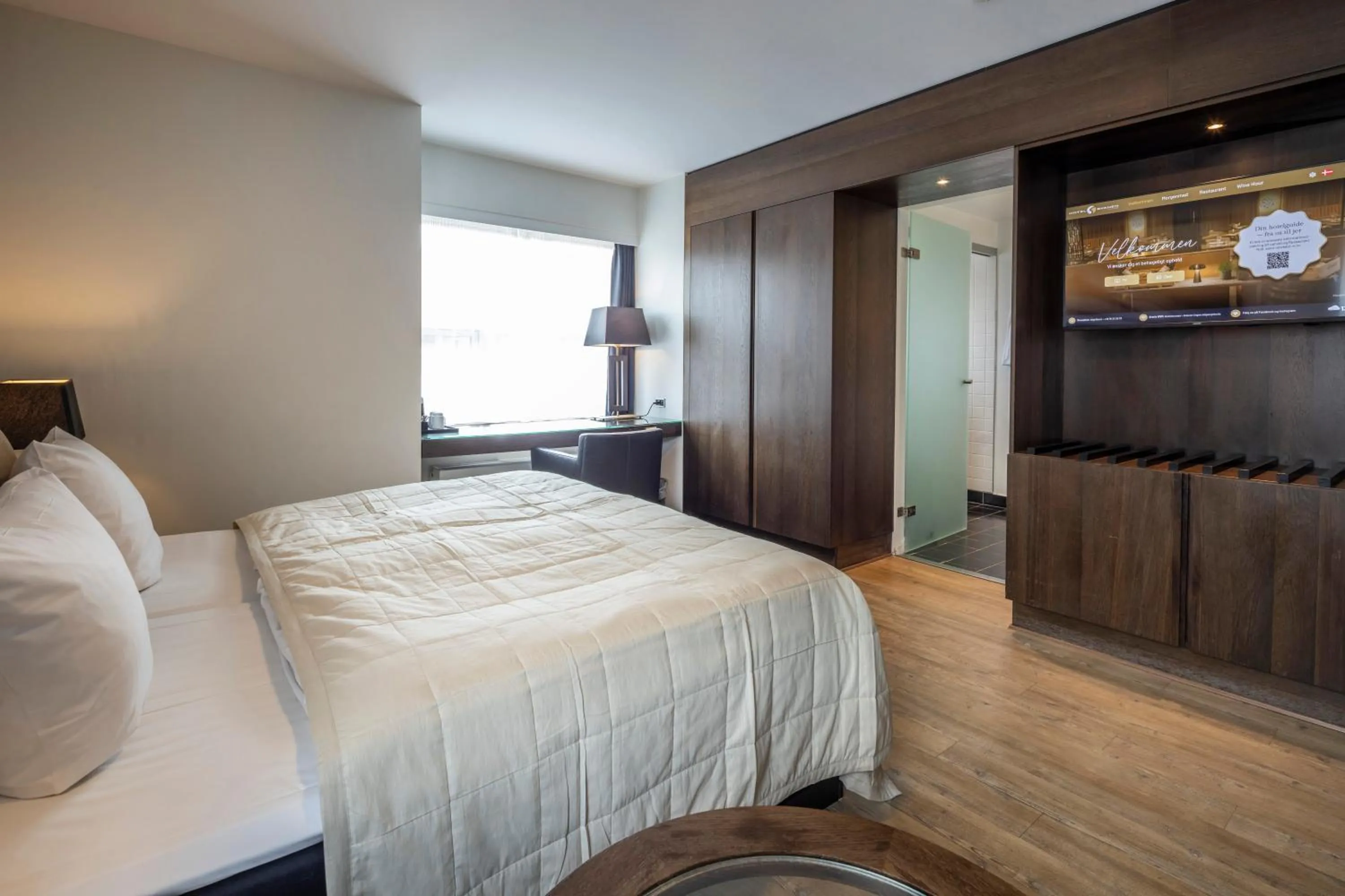 Bed in Hotel Svanen, Small Danish Hotels & BW Signature Collection