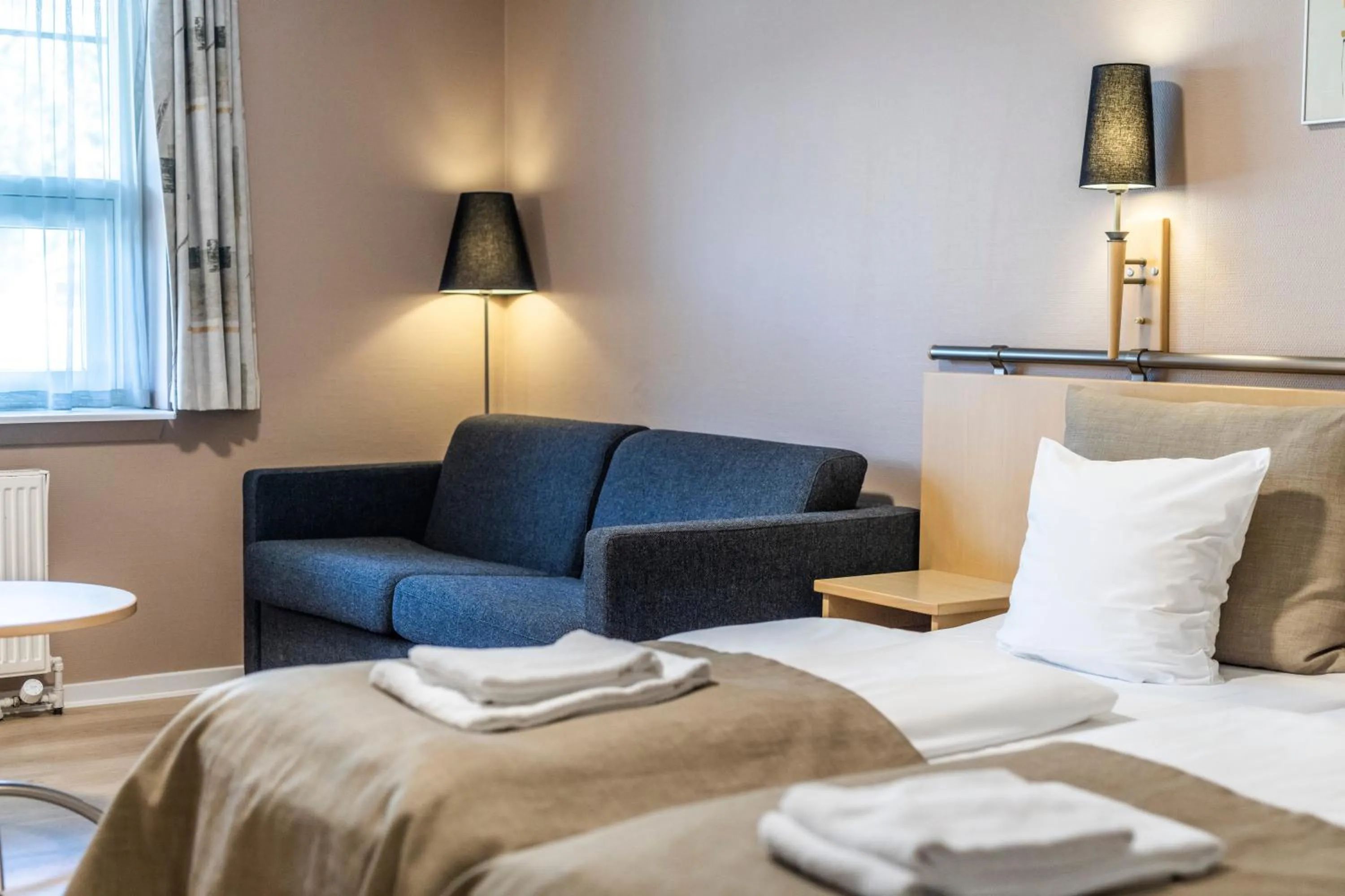 Bed in Hotel Svanen, Small Danish Hotels & BW Signature Collection