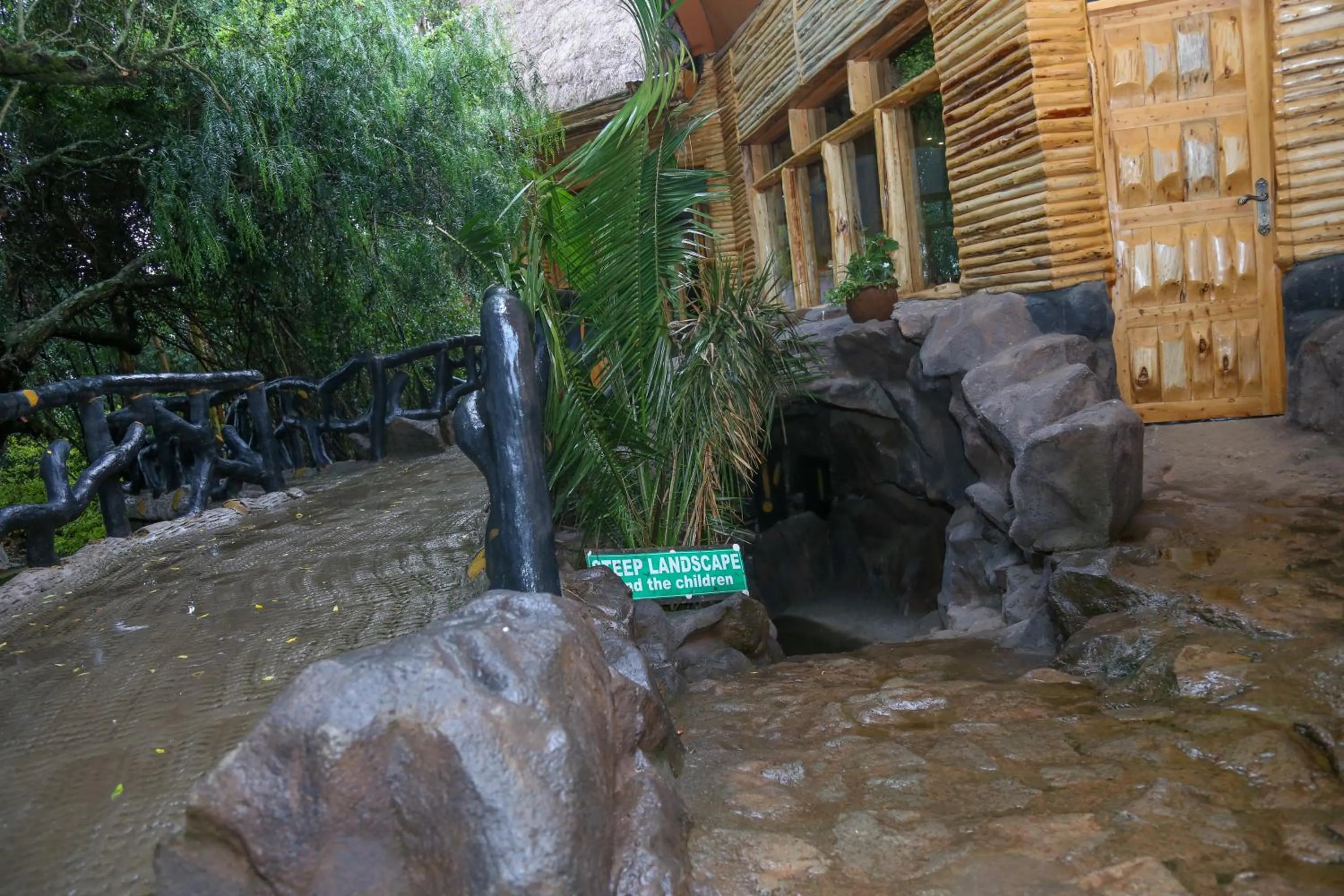 Natural landscape in Dovenest Lodge