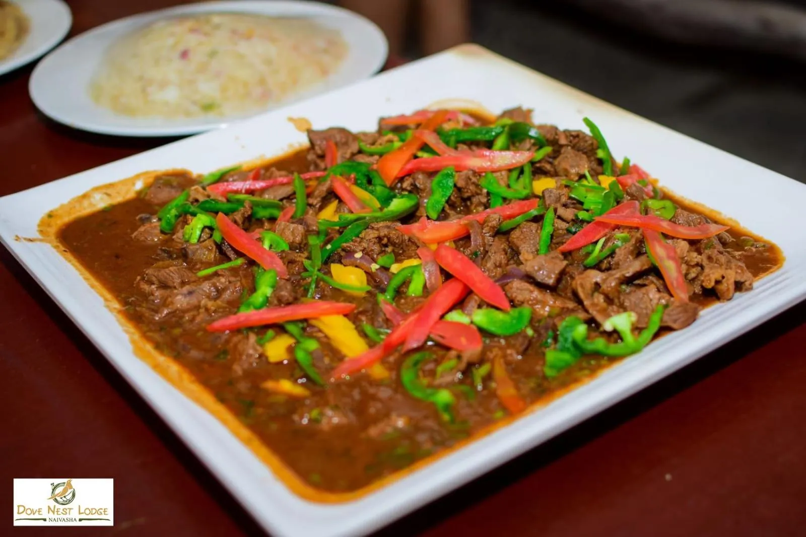 Lunch in Dovenest Lodge