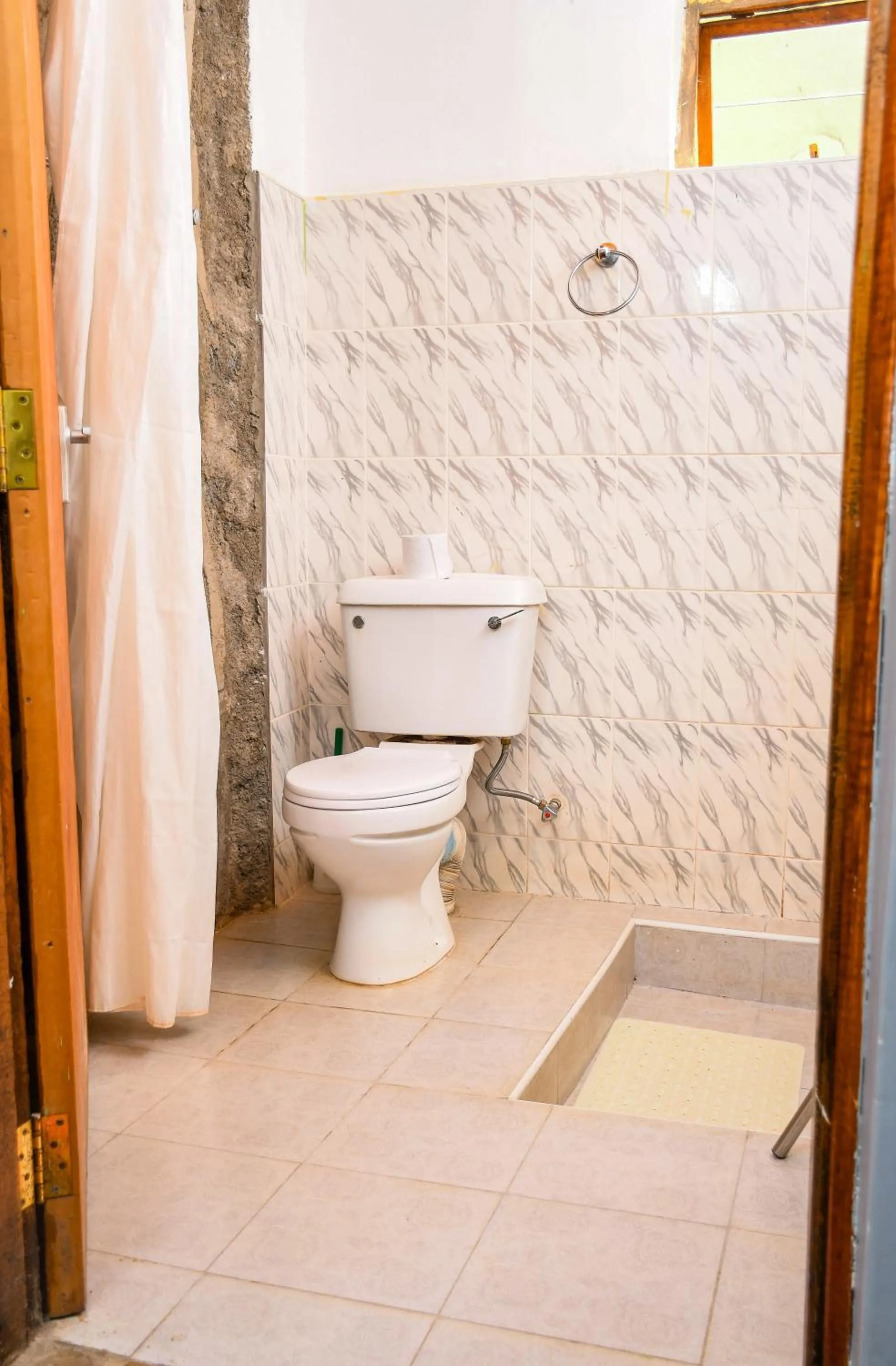 Shower in Dovenest Lodge