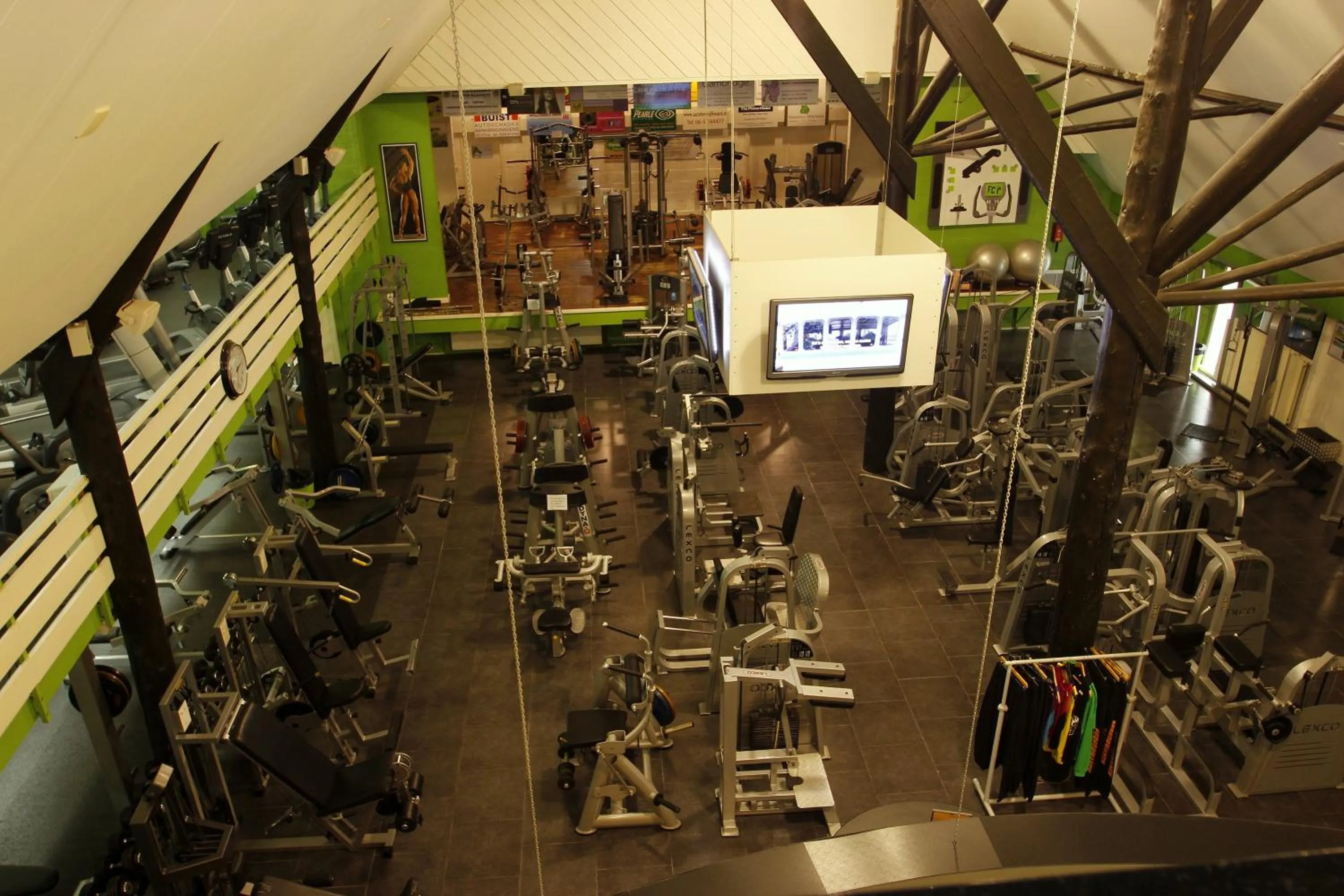 Fitness centre/facilities in Hotel-Appartementen Klaver Vier