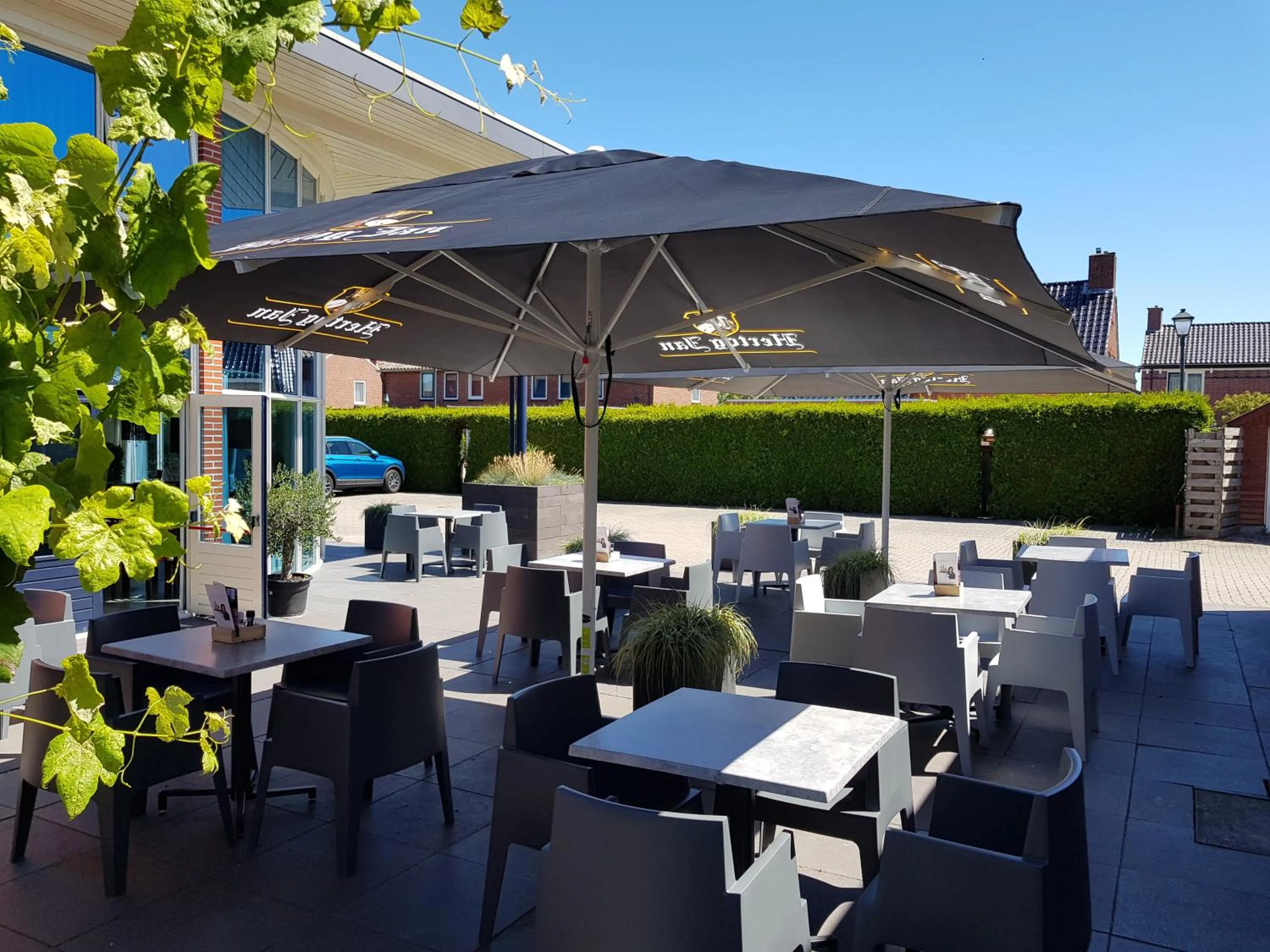 Balcony/Terrace in Hotel-Appartementen Klaver Vier