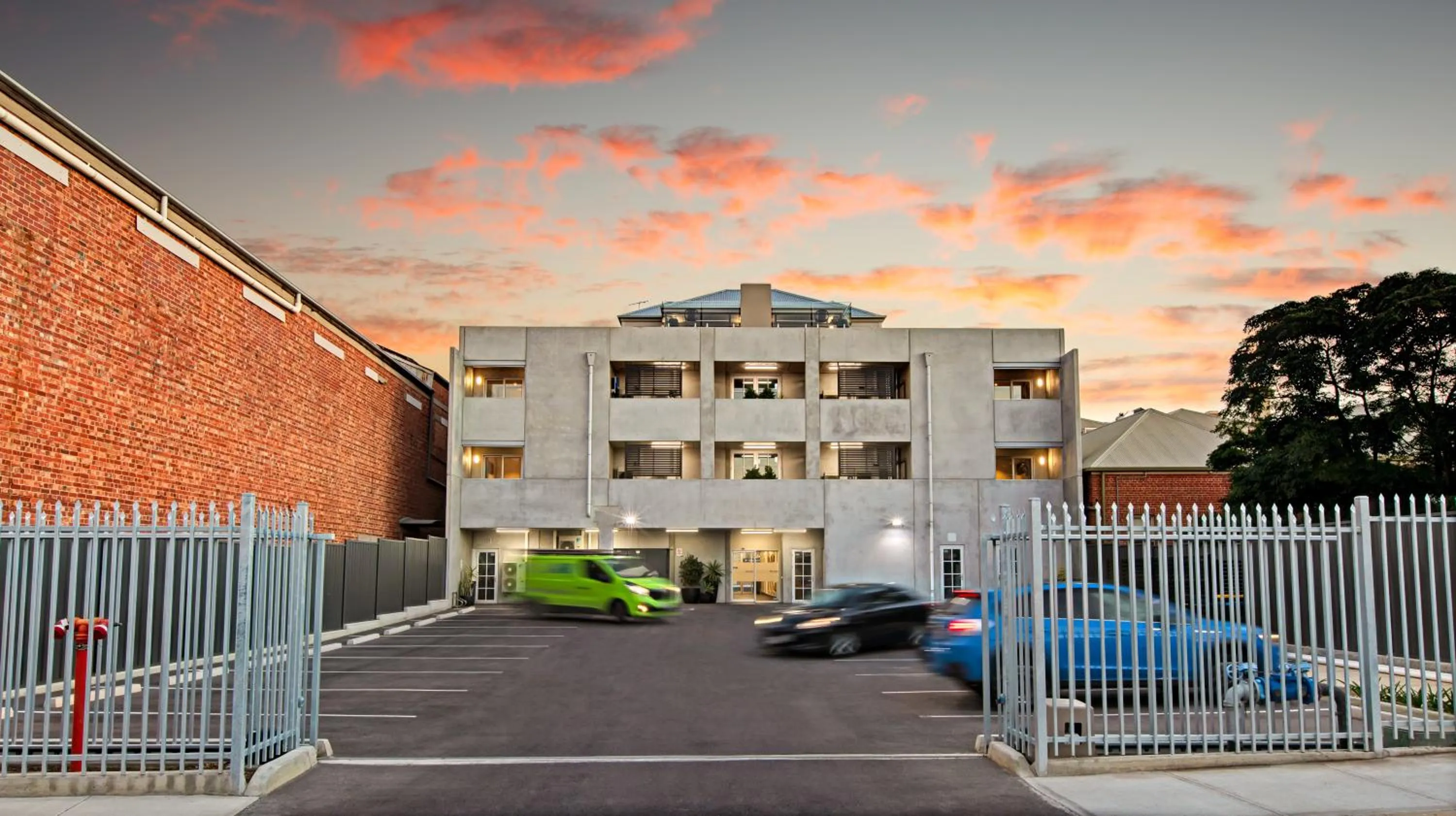 Property building in Semaphore Splash Apartments