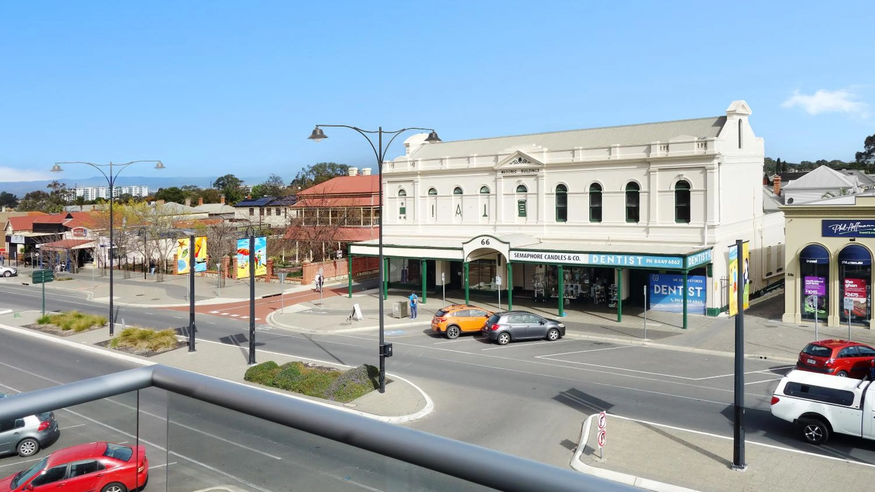 Balcony/Terrace in Semaphore Splash Apartments
