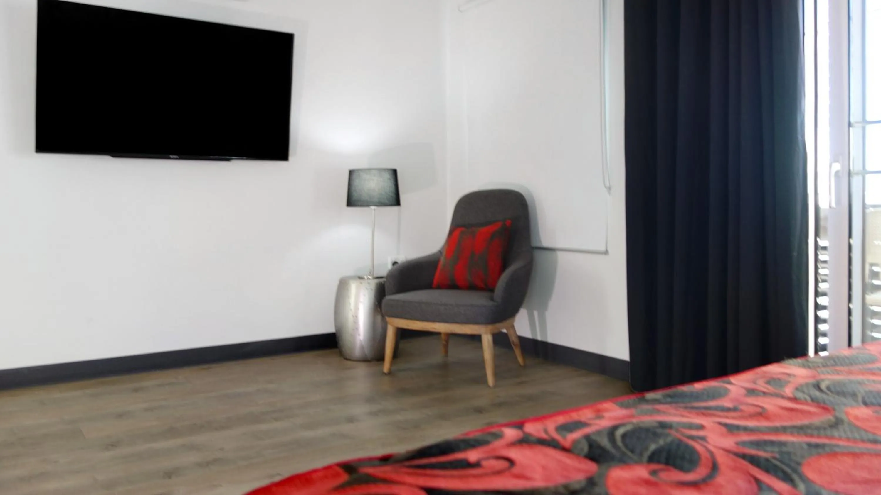 Seating area, Bed in Semaphore Splash Apartments