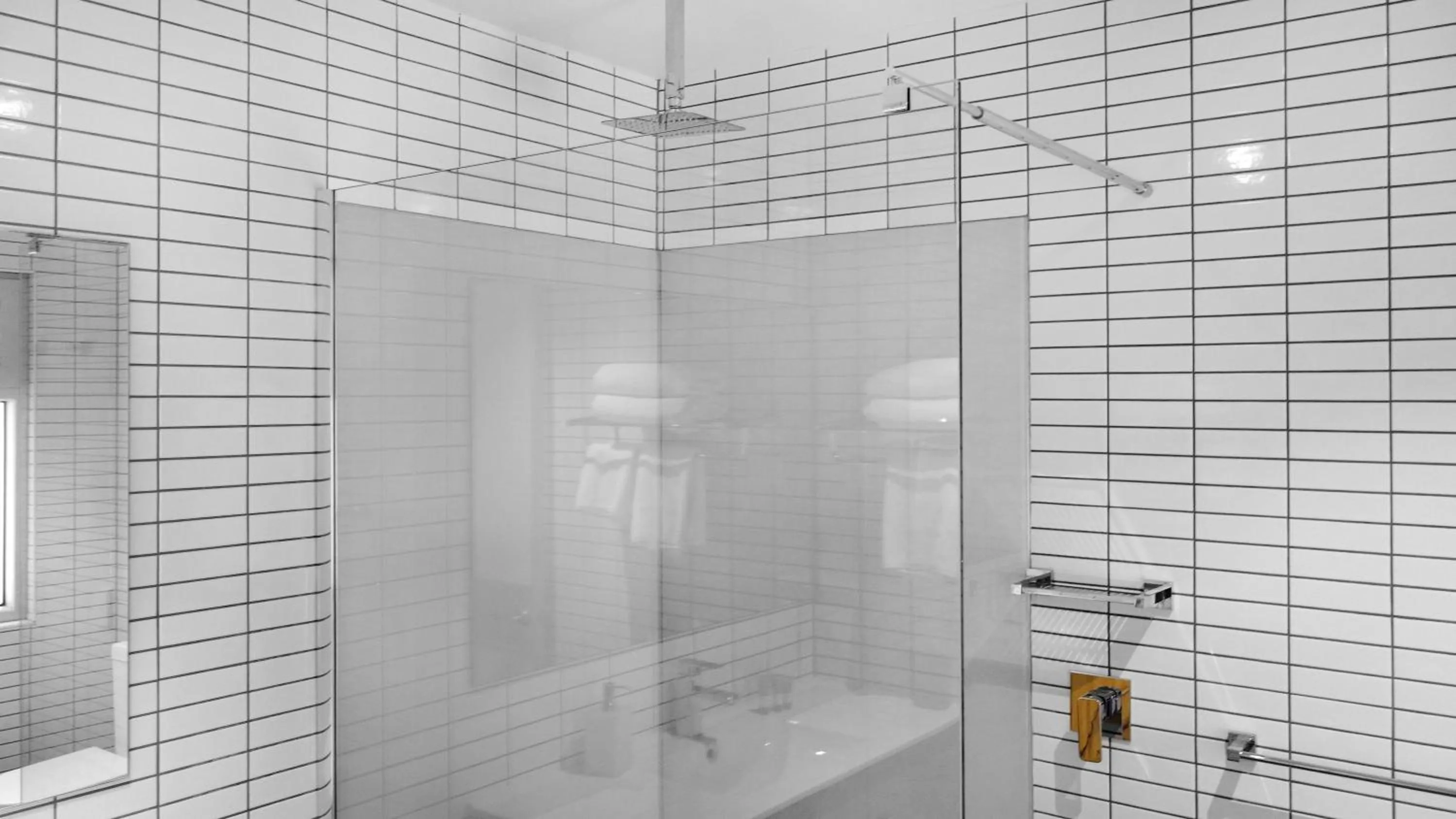 Bathroom in Semaphore Splash Apartments