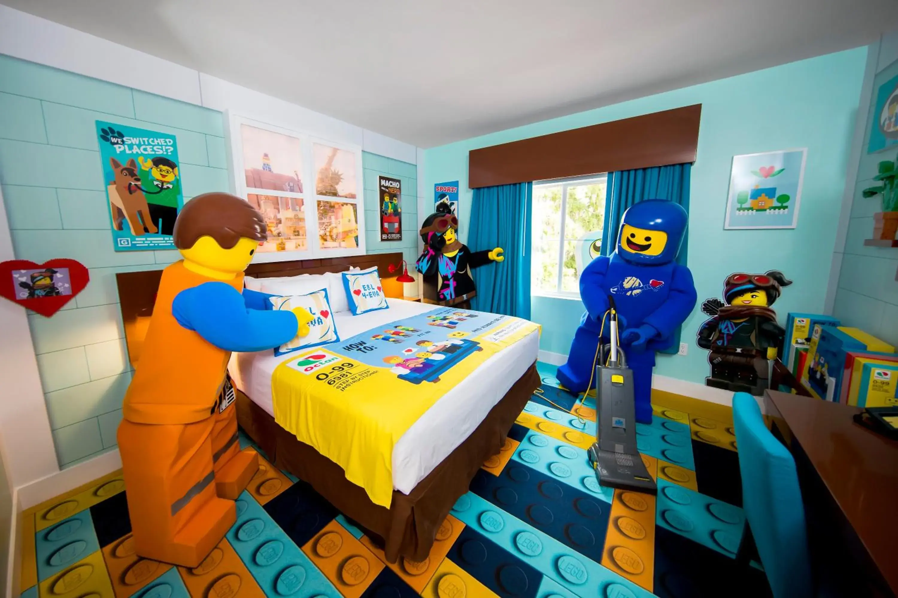Photo of the whole room in Hotel Legoland Photo of the whole room in Hotel Legoland