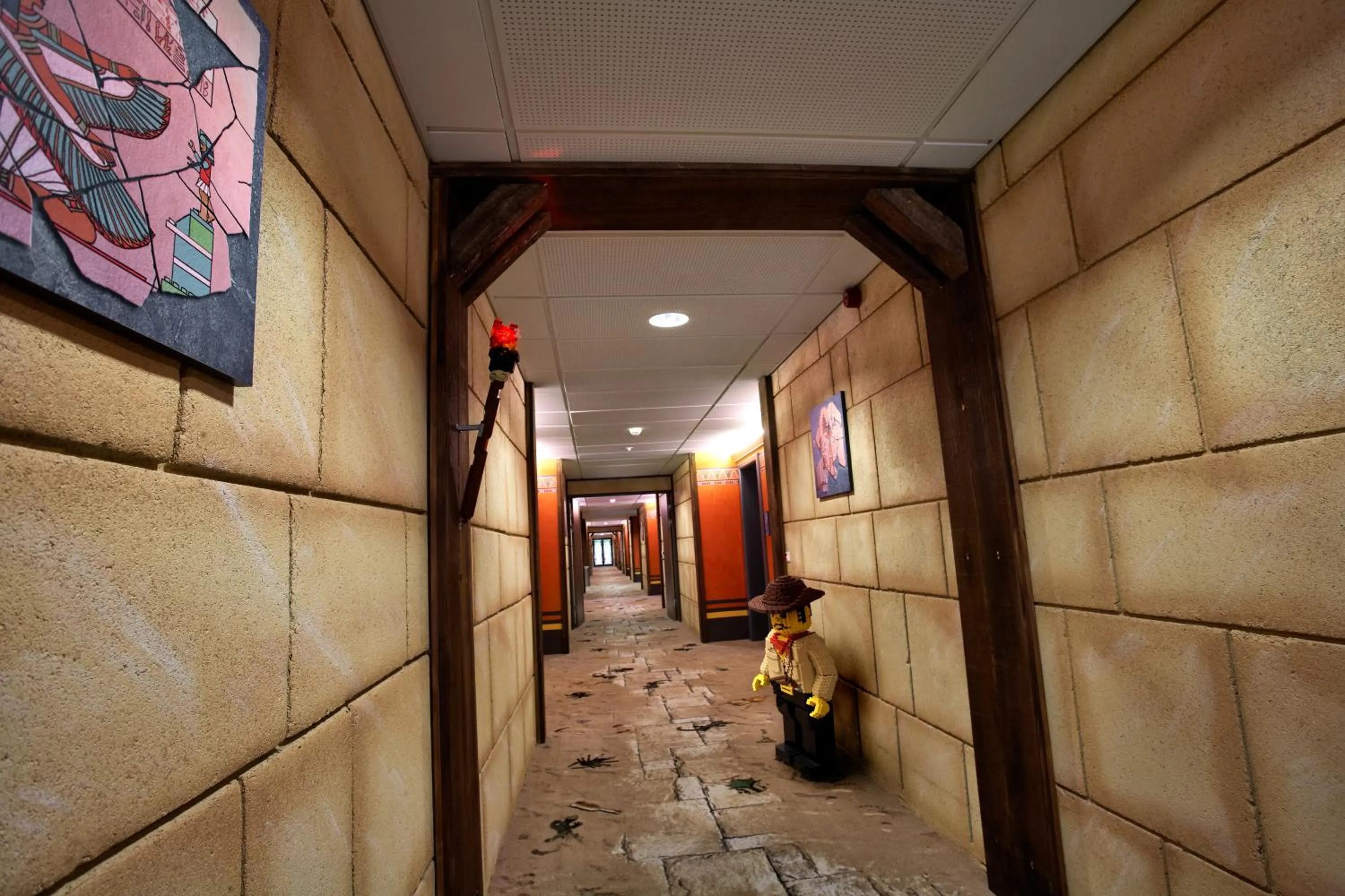 Bird's eye view in Hotel Legoland