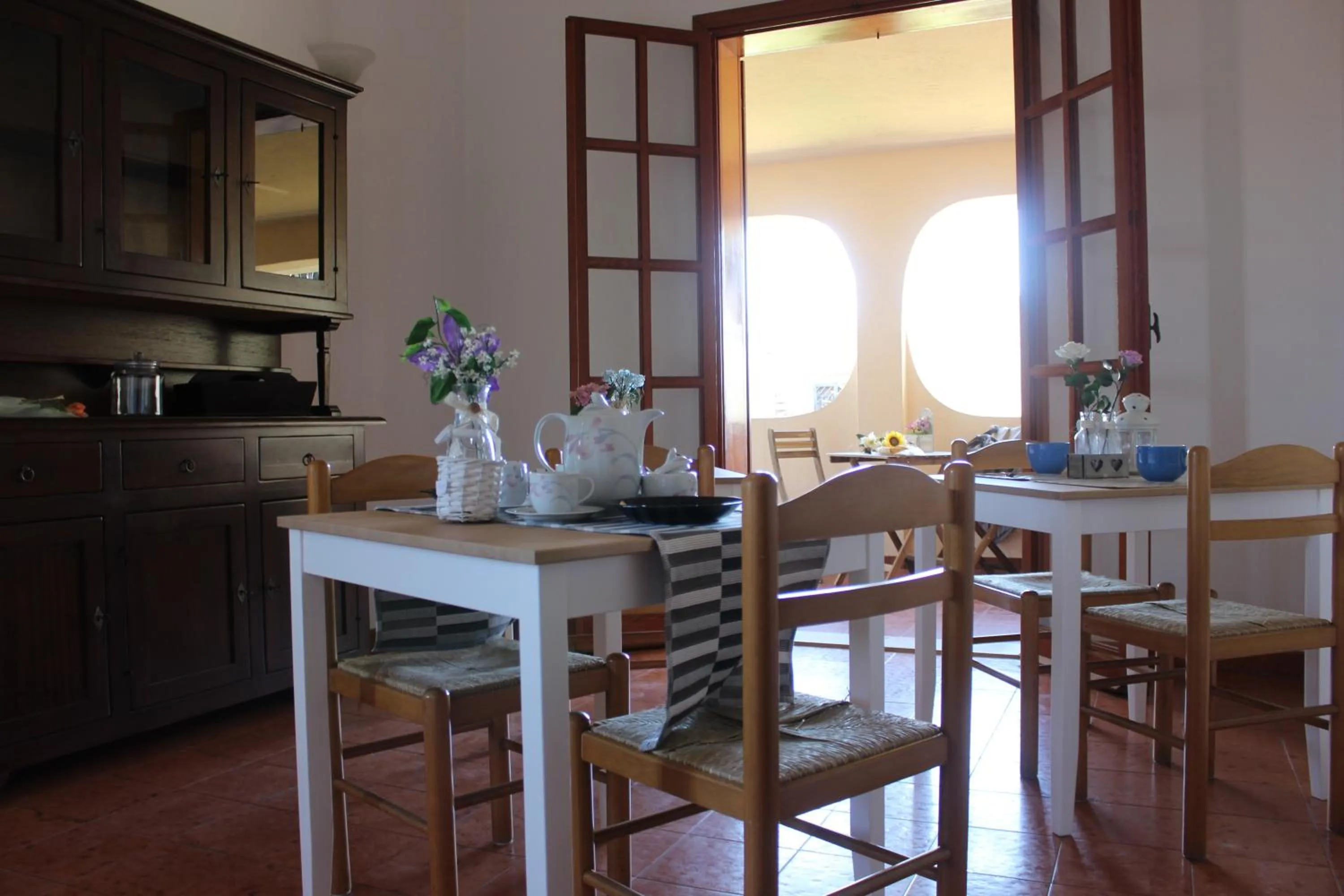 Communal lounge/ TV room in B&B Cavalieri