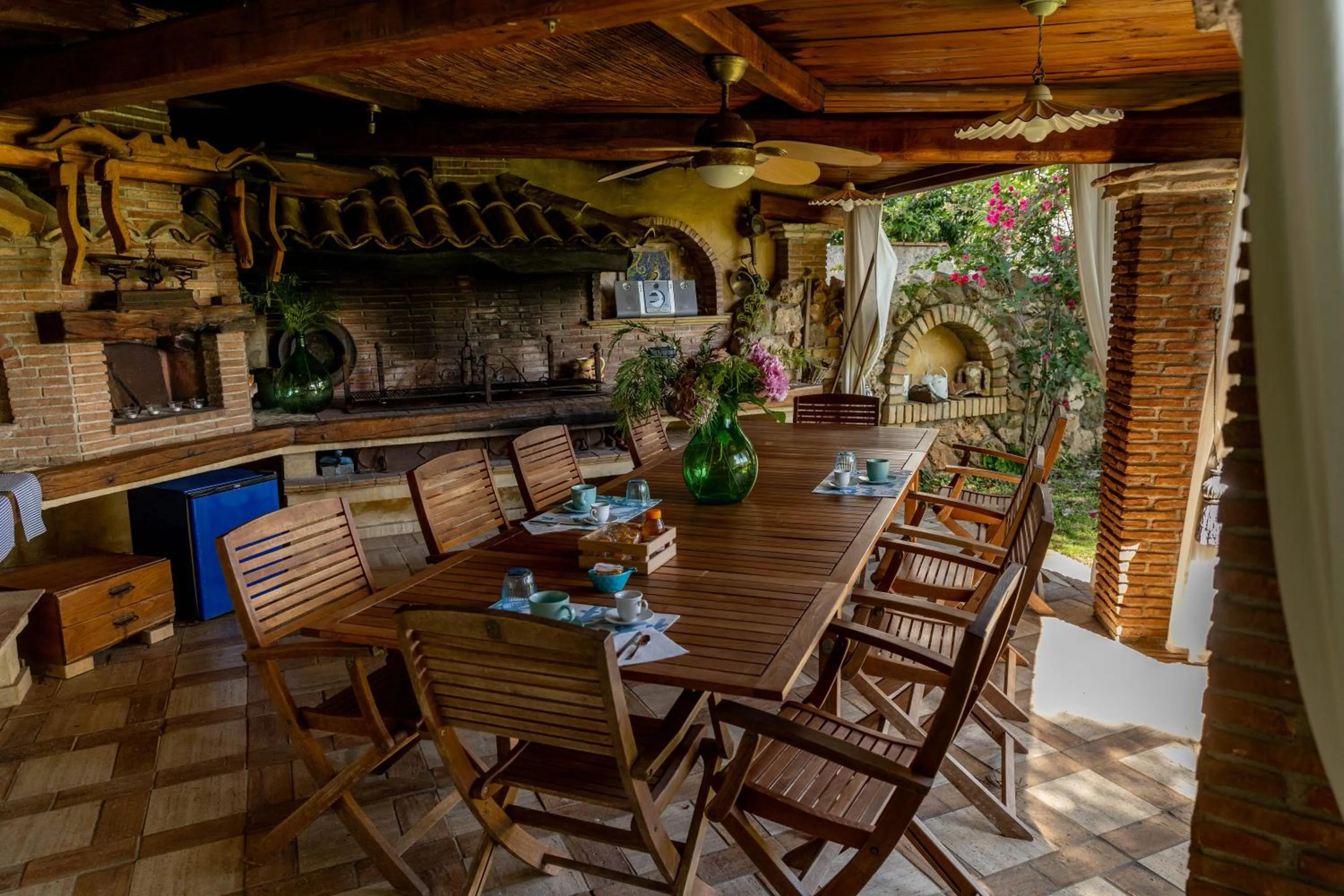 Patio in B&B Cavalieri