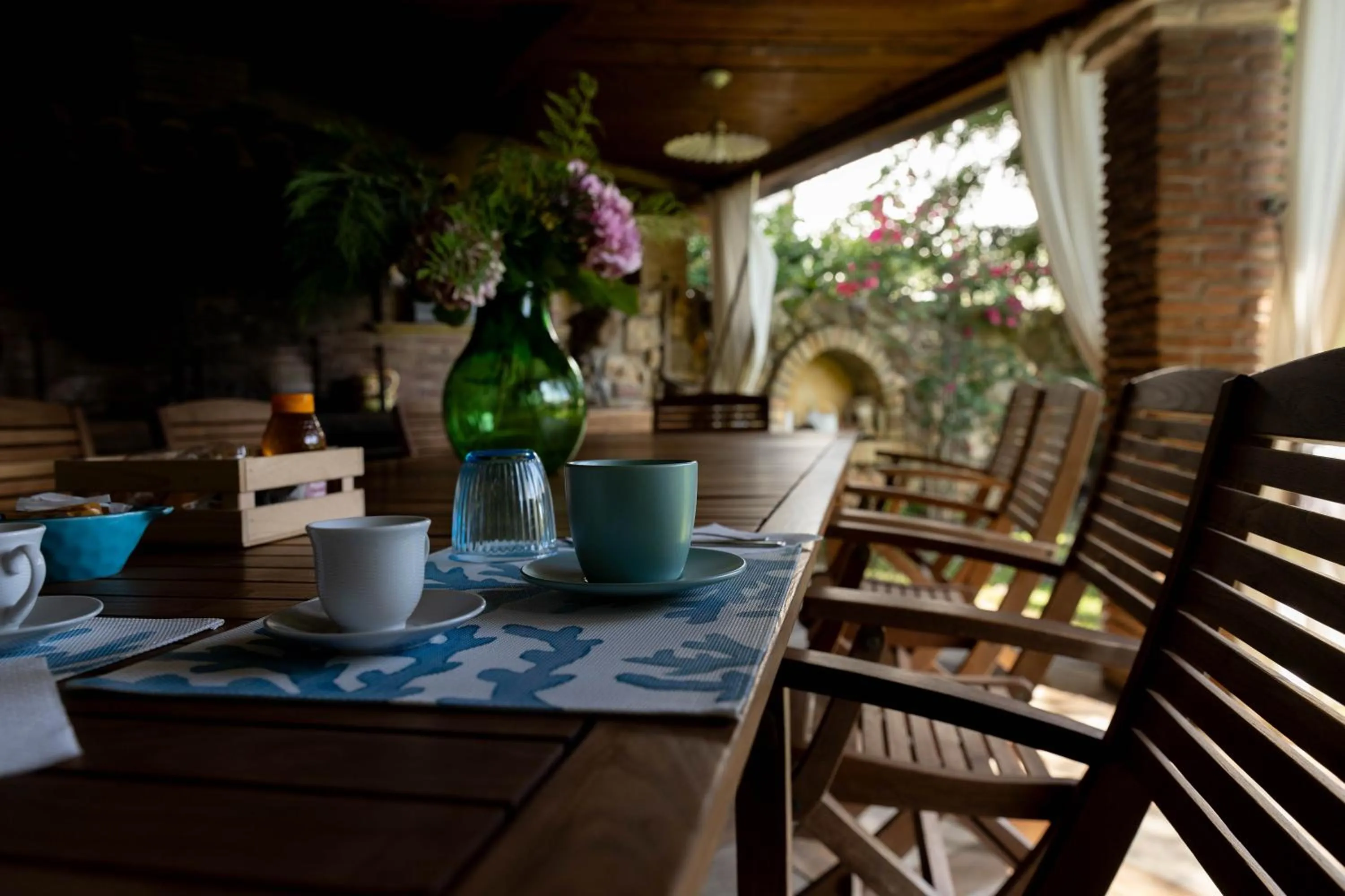 Patio in B&B Cavalieri