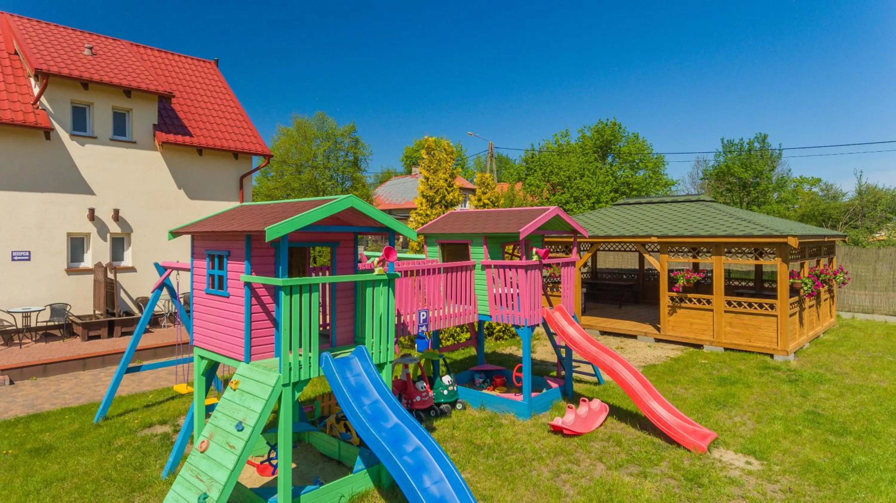 Children play ground in Dom Goscinny Luna