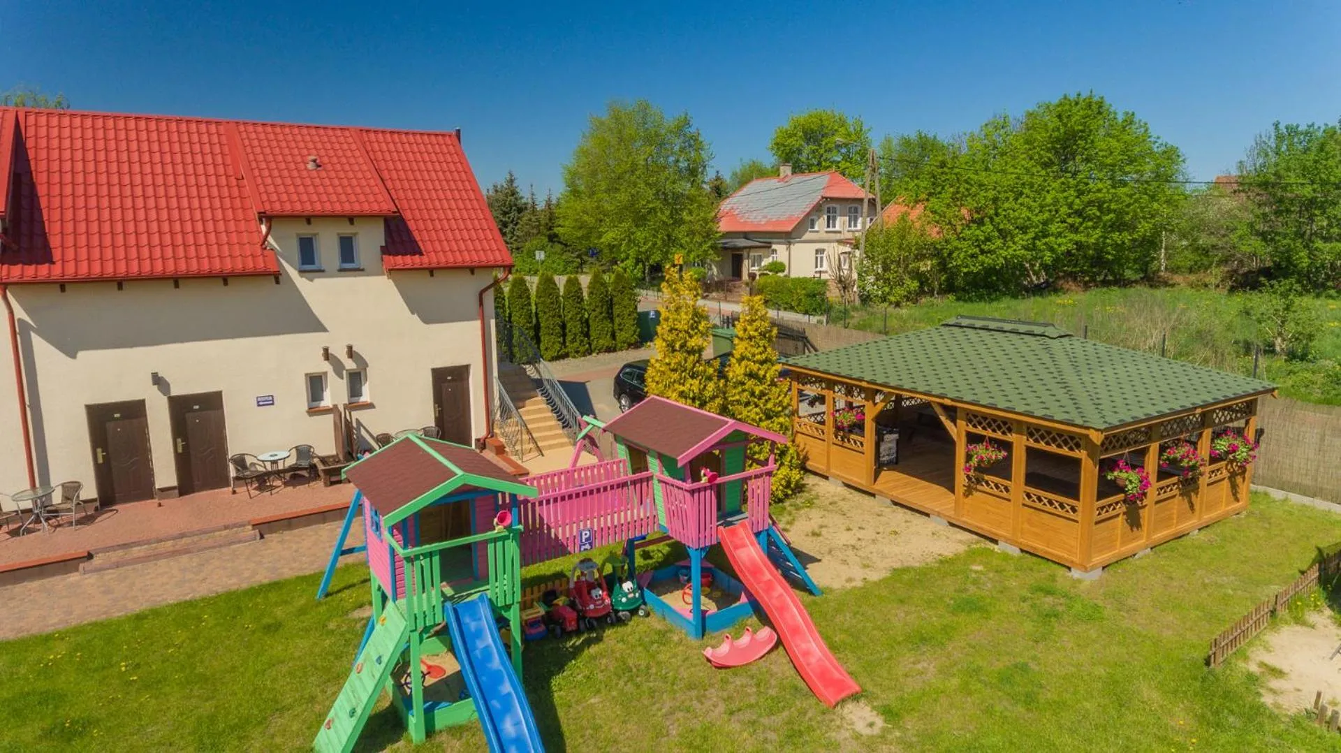 Children play ground in Dom Goscinny Luna
