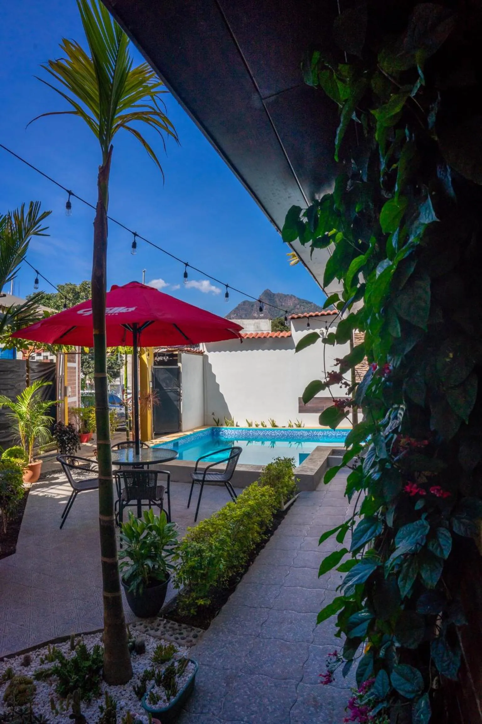 Swimming pool in El Delfin Hotel y Restaurante