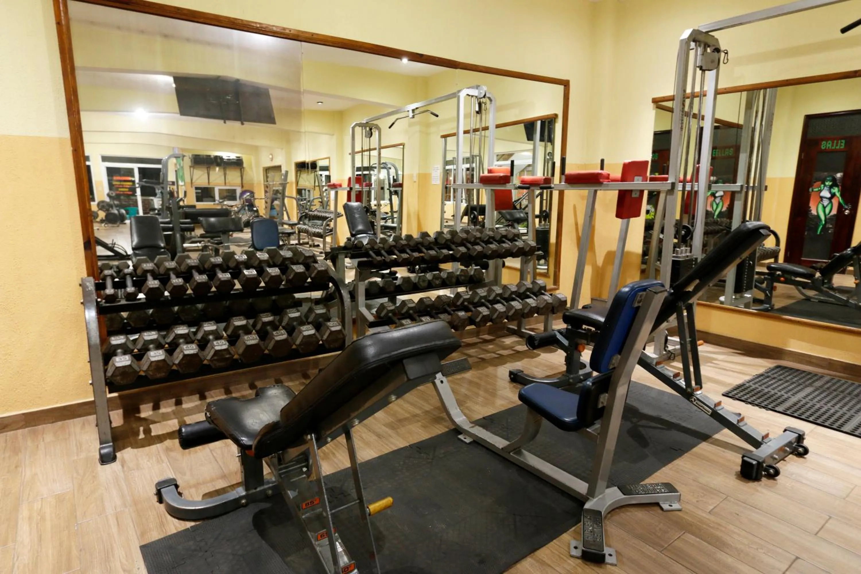 Fitness centre/facilities in El Delfin Hotel y Restaurante