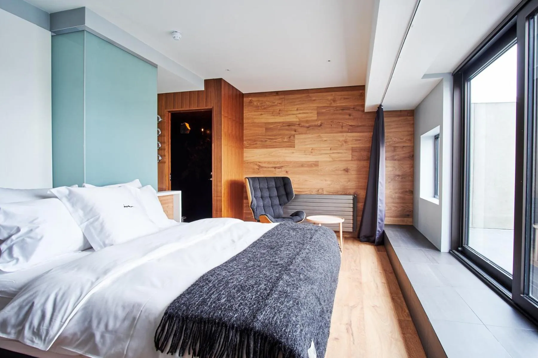 Bed in ION City Hotel, Reykjavik, a Member of Design Hotels