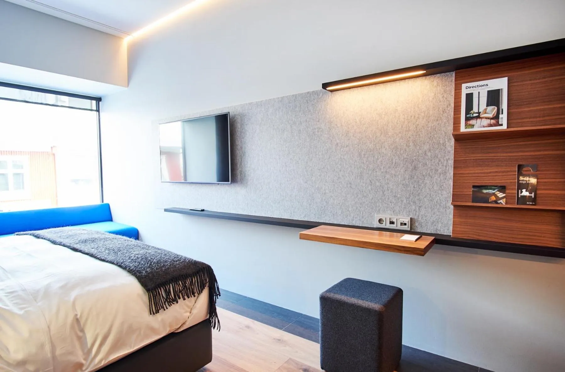 Bed in ION City Hotel, Reykjavik, a Member of Design Hotels