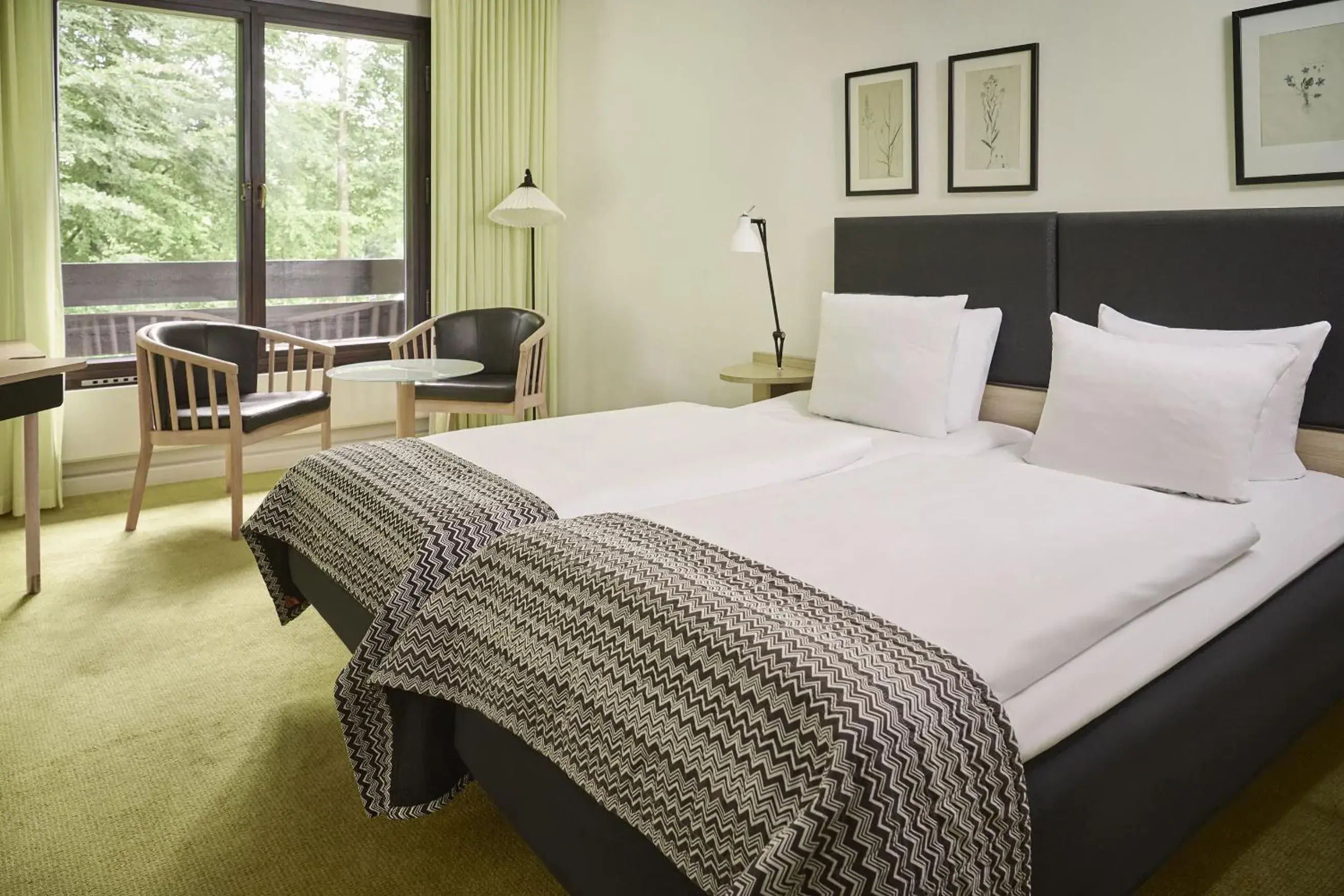 Bedroom, Bed in Munkebjerg Hotel Bedroom, Bed in Munkebjerg Hotel