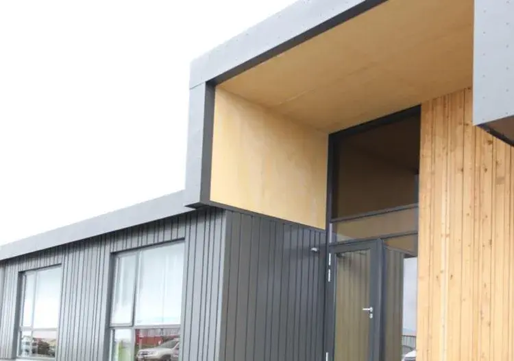 Facade/entrance in Lilja Guesthouse Facade/entrance in Lilja Guesthouse