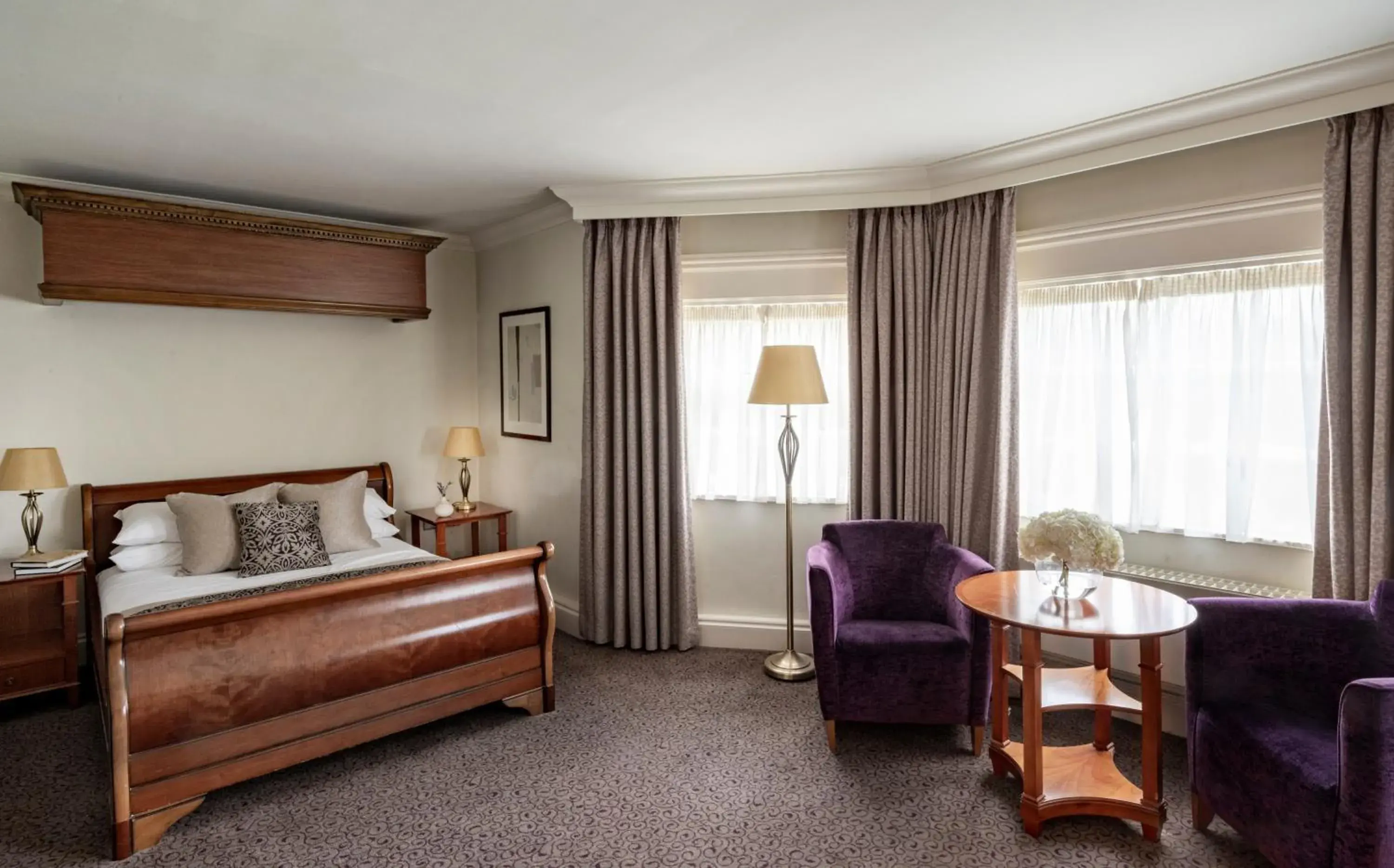 Bedroom, Bed in Brandshatch Place Hotel & Spa Bedroom, Bed in Brandshatch Place Hotel & Spa