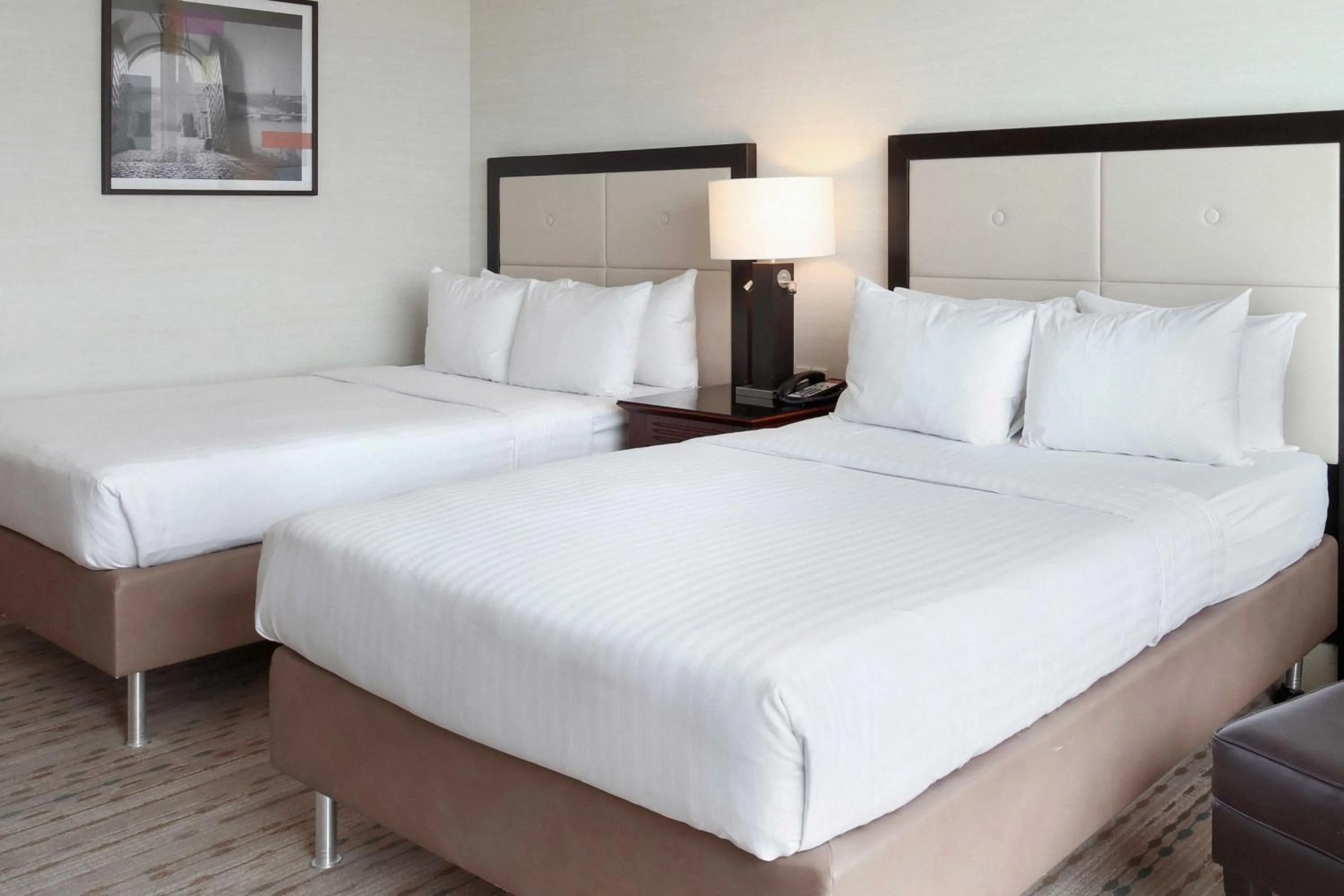 Photo of the whole room, Bed in Copenhagen Marriott Hotel