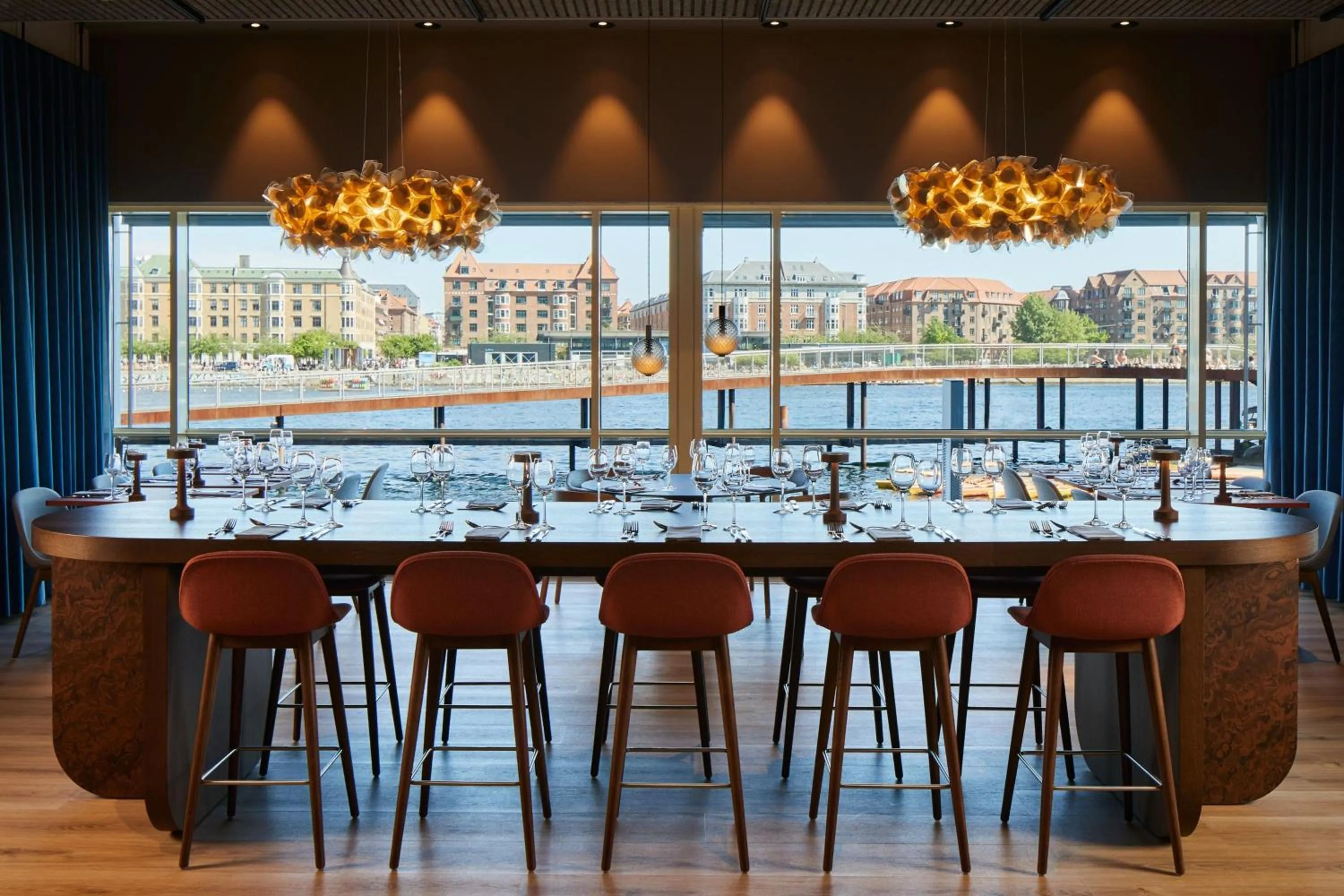Restaurant/places to eat in Copenhagen Marriott Hotel