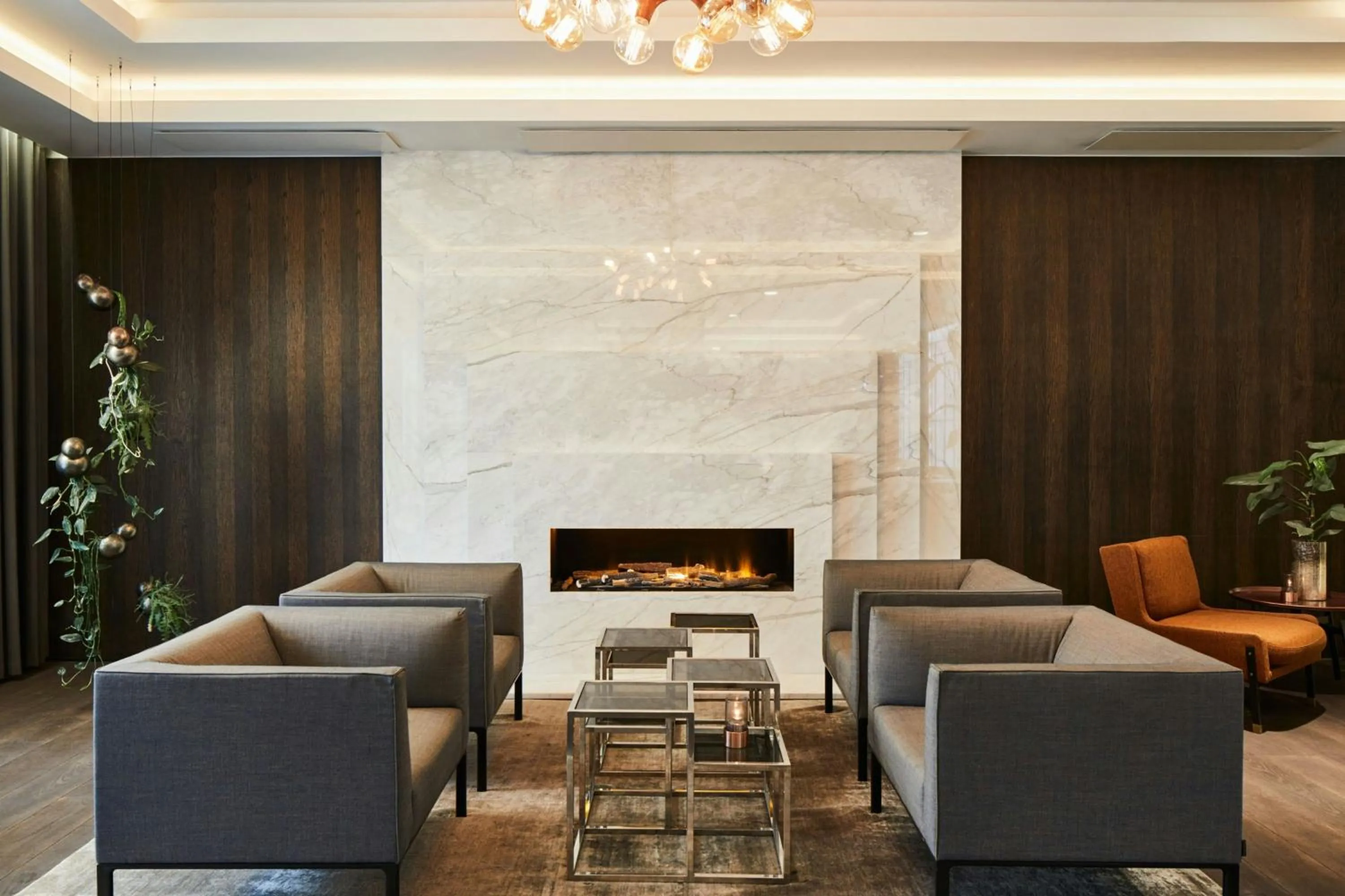 Lounge or bar in Copenhagen Marriott Hotel