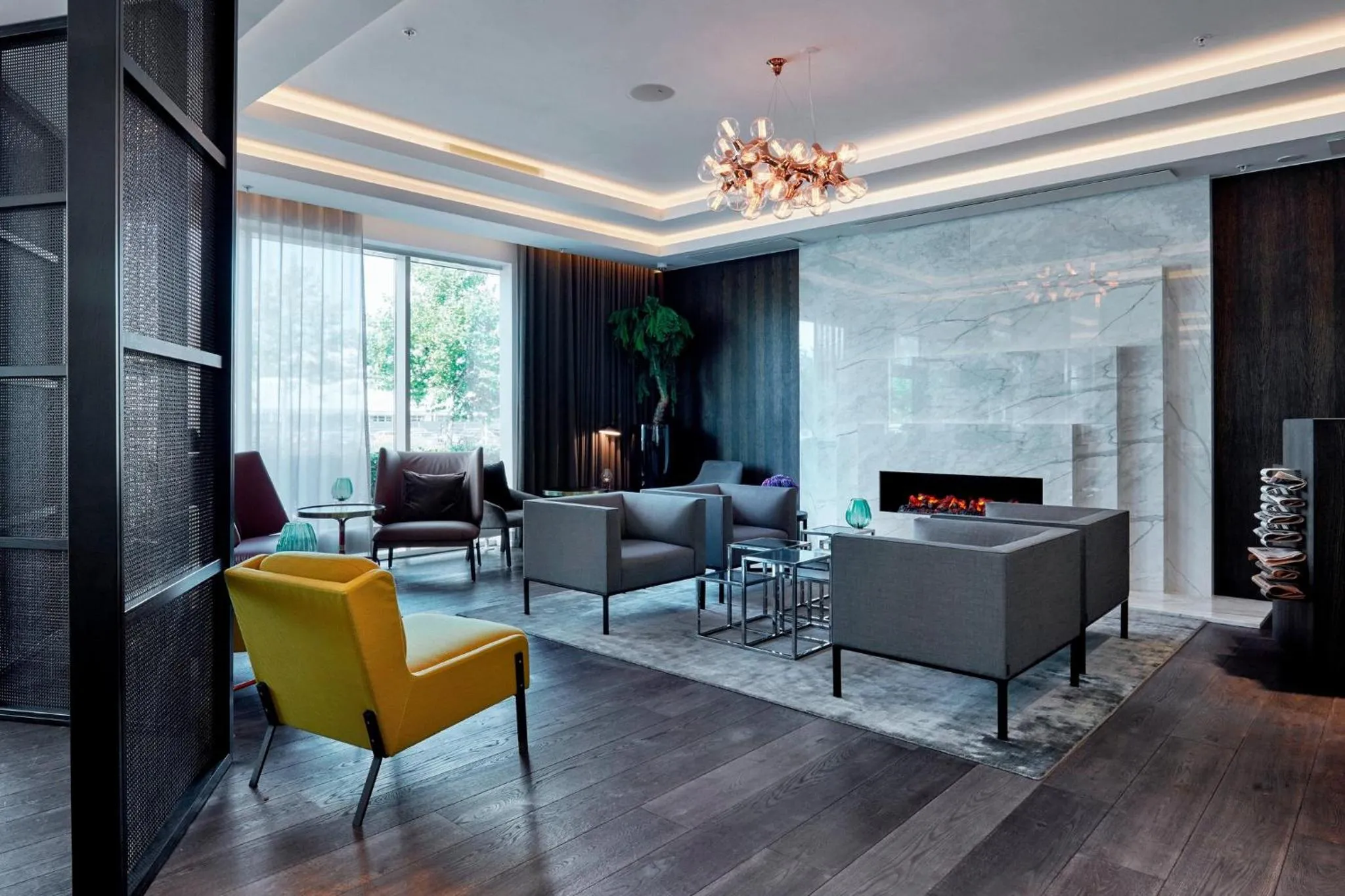 Lounge or bar in Copenhagen Marriott Hotel