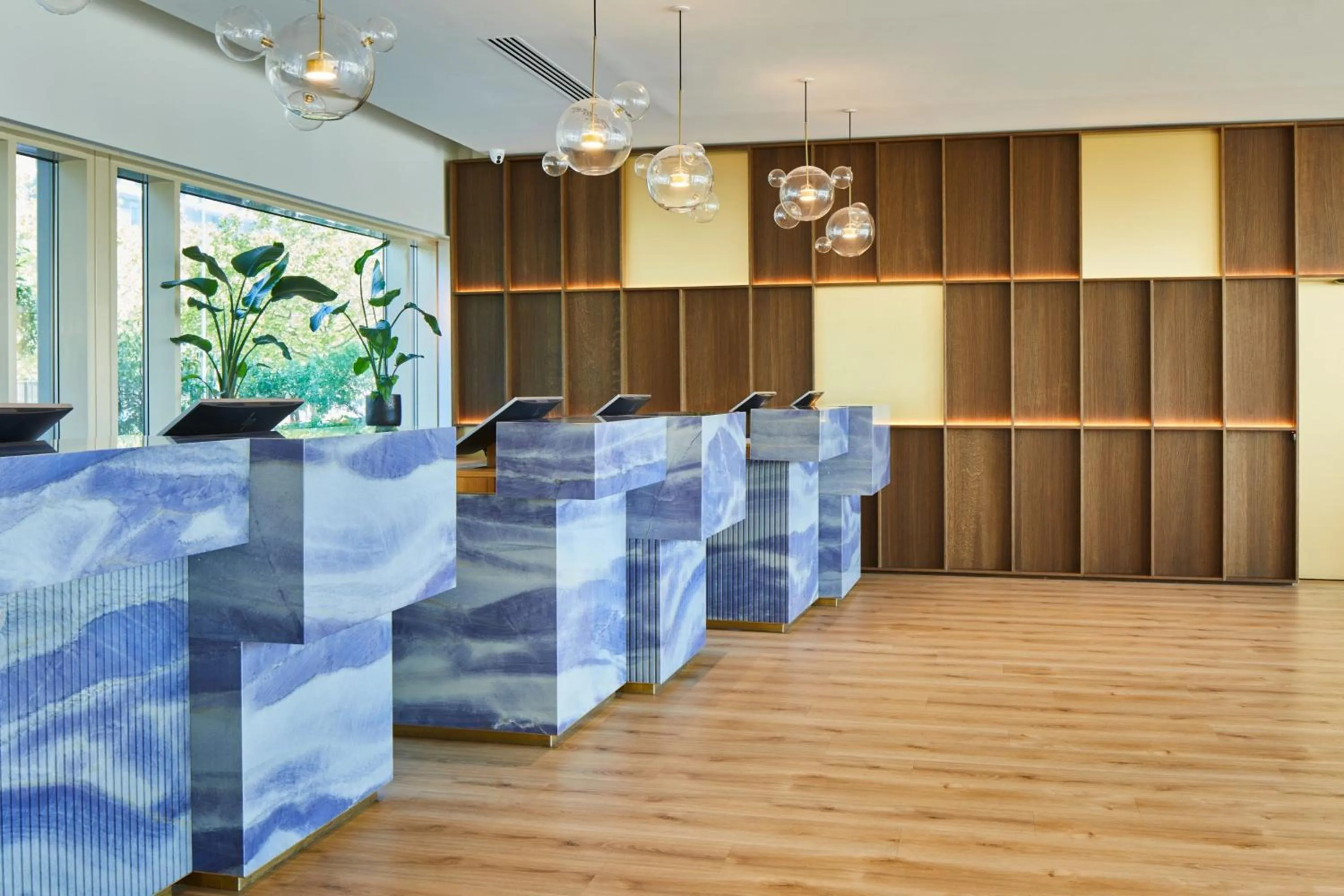 Lobby or reception in Copenhagen Marriott Hotel