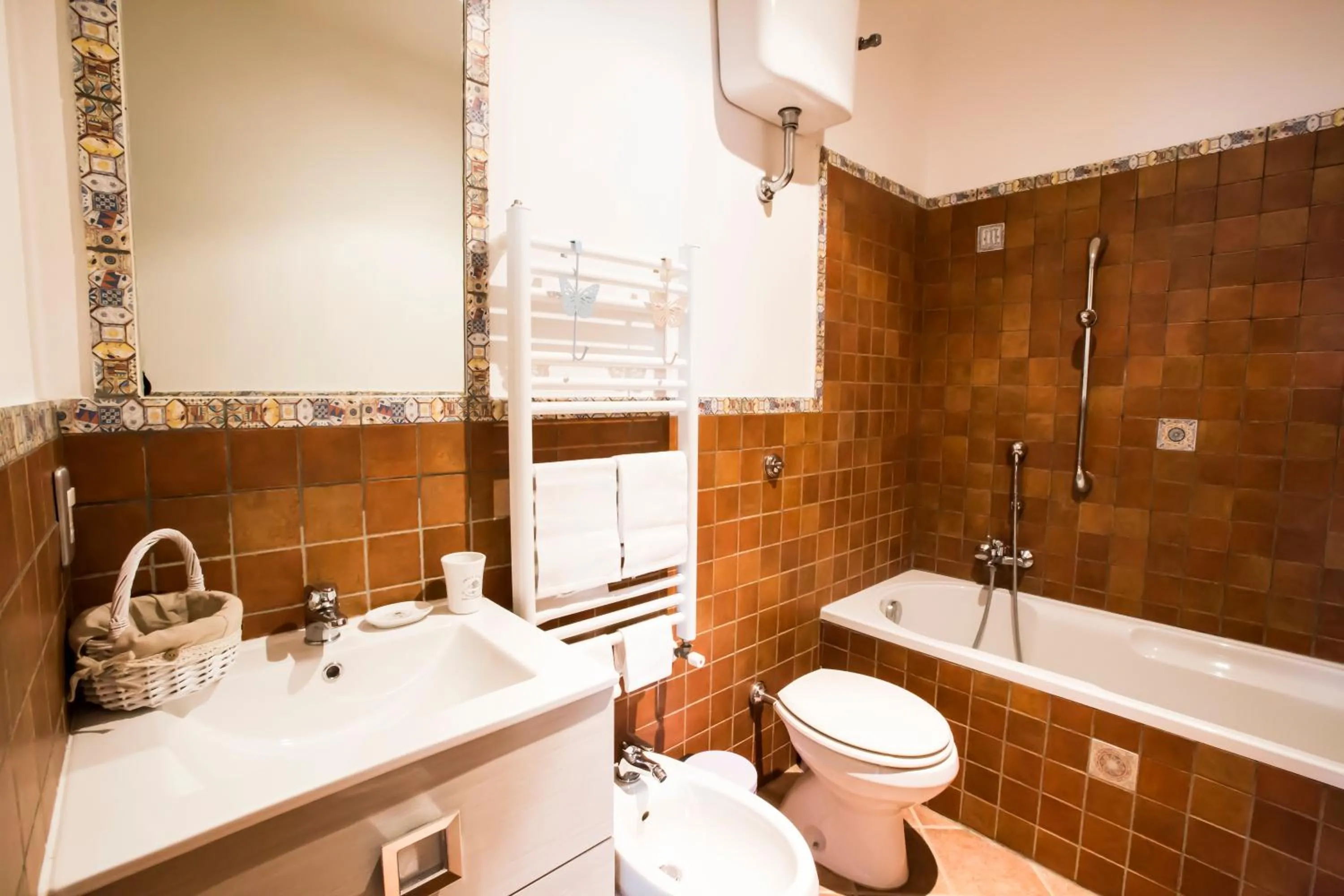 Bathroom in Maine case vacanza