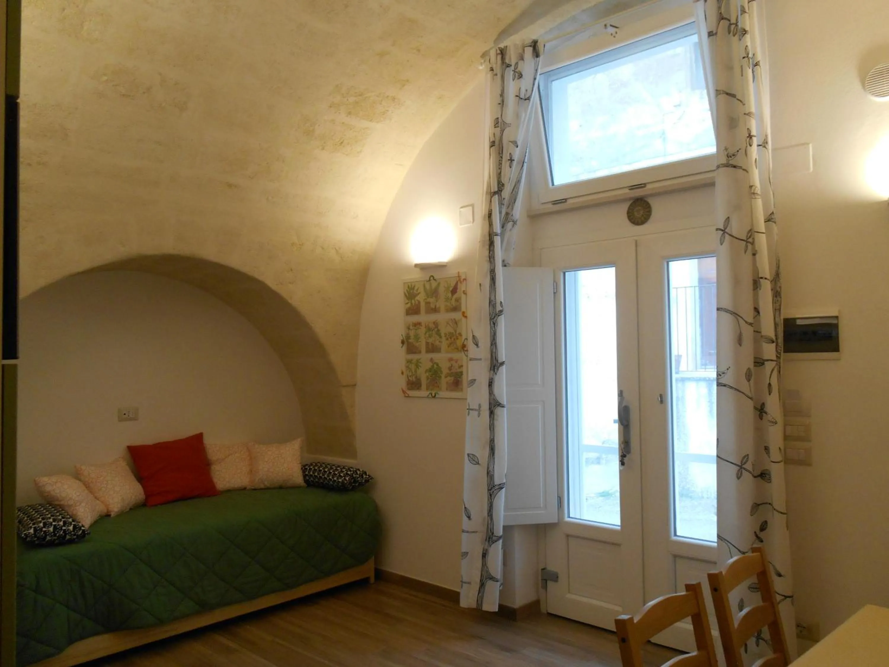 Communal lounge/ TV room, Bed in Il Trifoglio