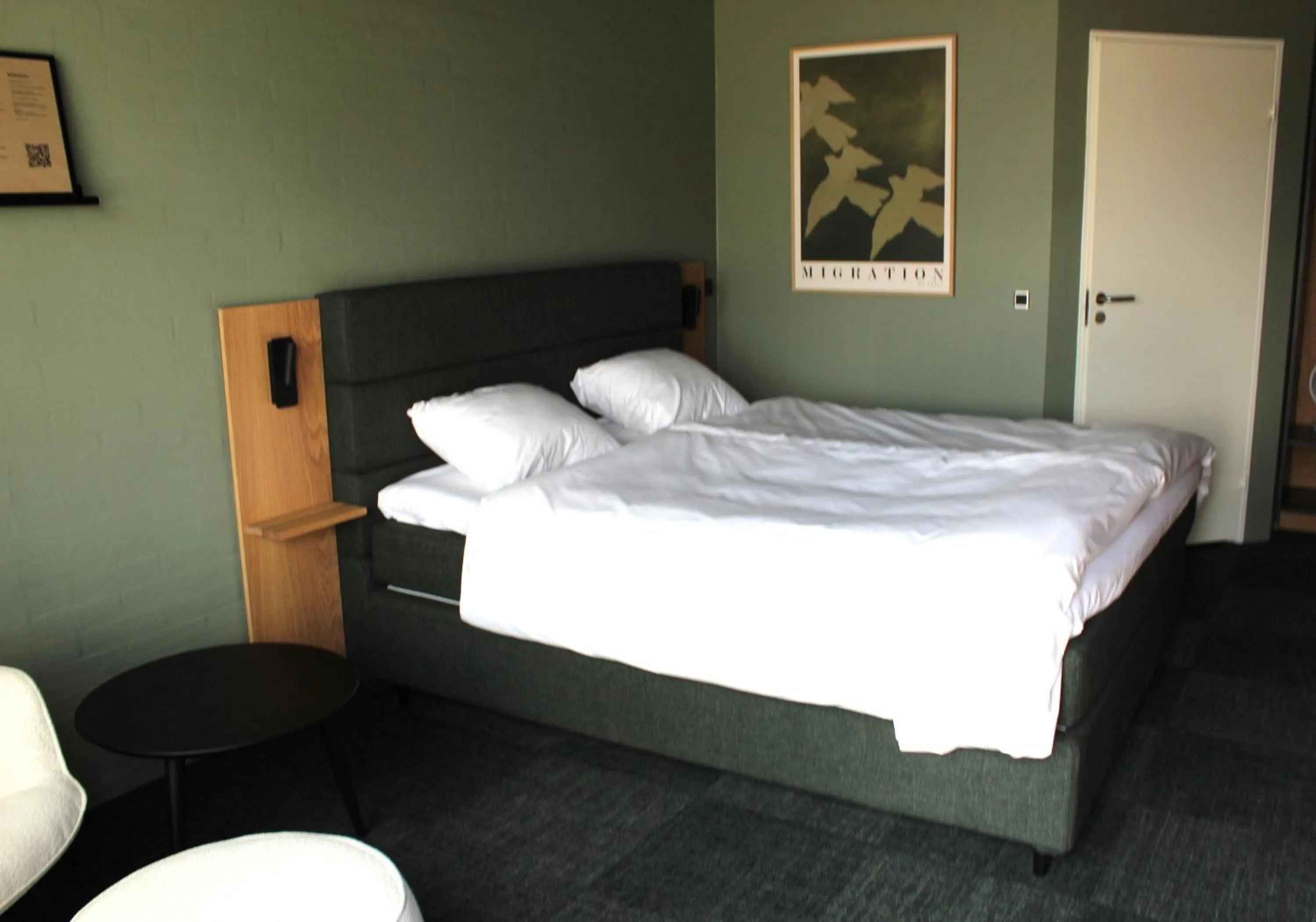 Bed in Hotel Hedegaarden