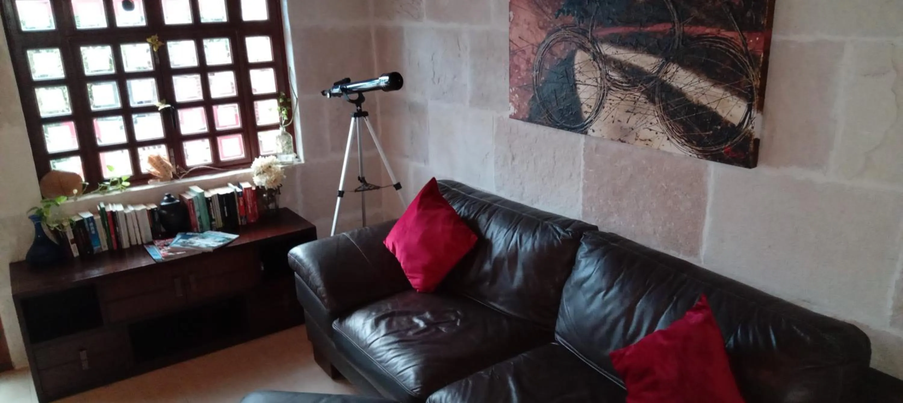 Living room in Bed and Breakfast Pecarí