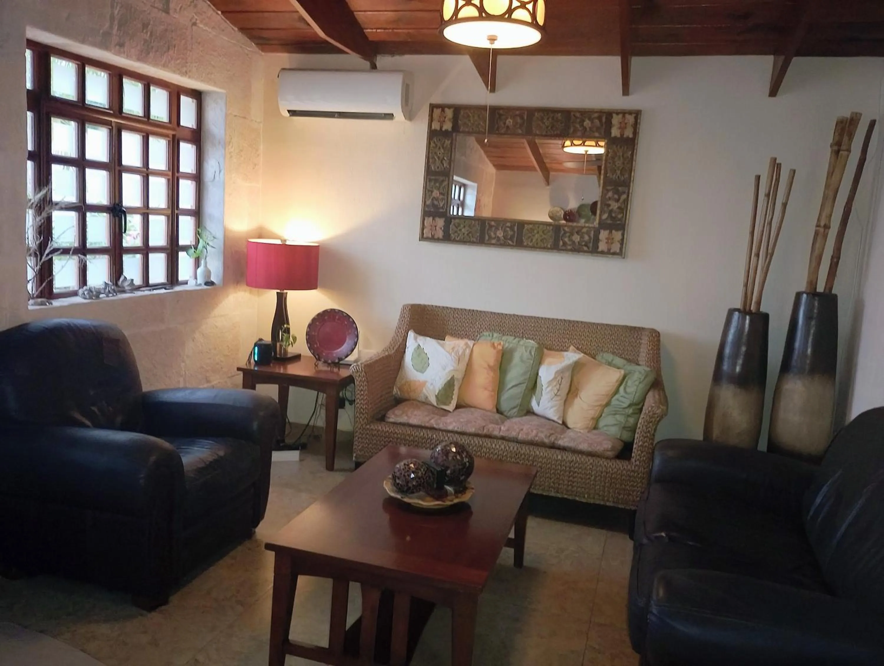 Living room in Bed and Breakfast Pecarí