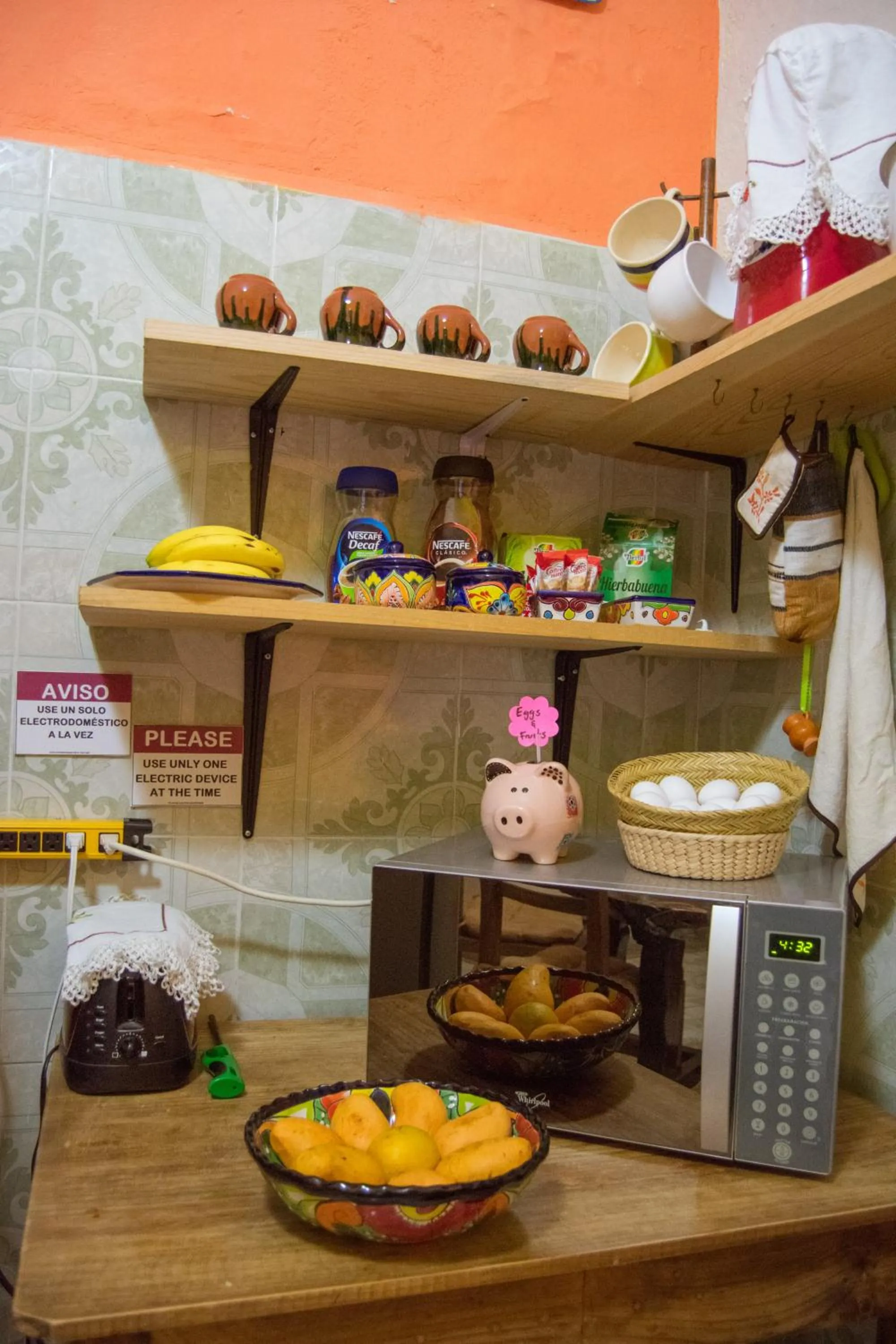 Kitchen or kitchenette in Casa Lupita Hostel