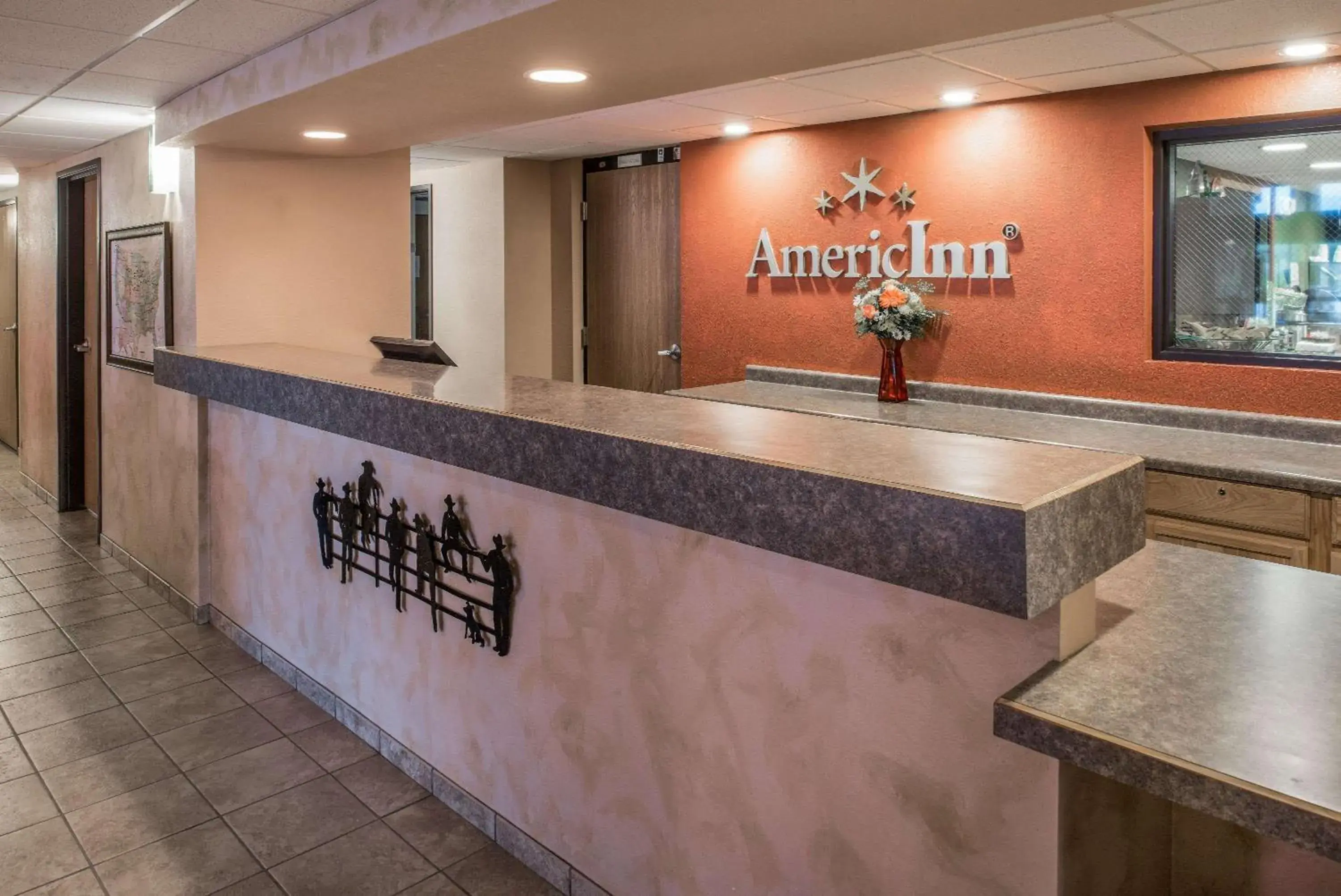 Lobby or reception in AmericInn by Wyndham Belle Fourche Lobby or reception in AmericInn by Wyndham Belle Fourche