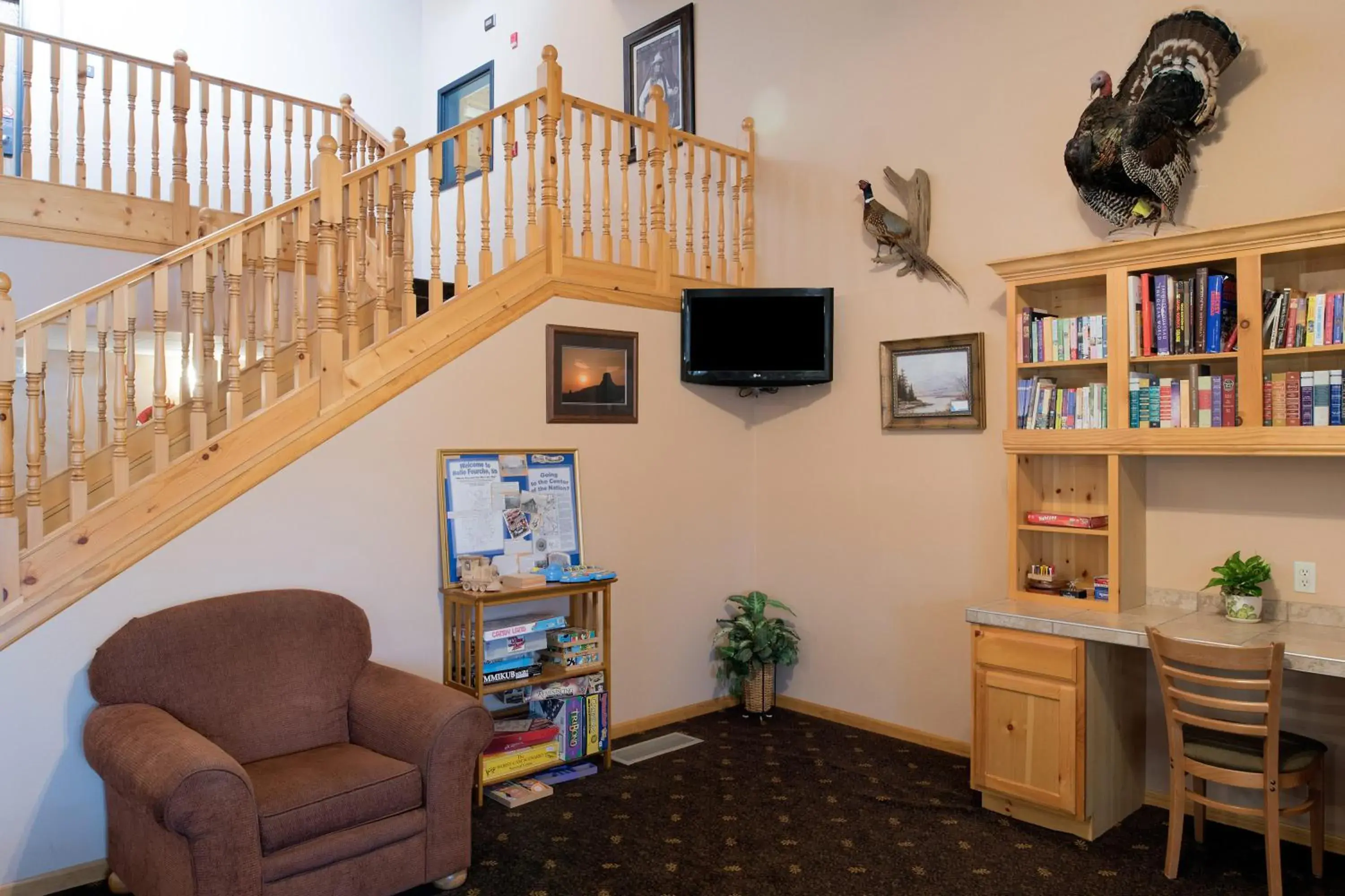 Lobby or reception in AmericInn by Wyndham Belle Fourche Lobby or reception in AmericInn by Wyndham Belle Fourche